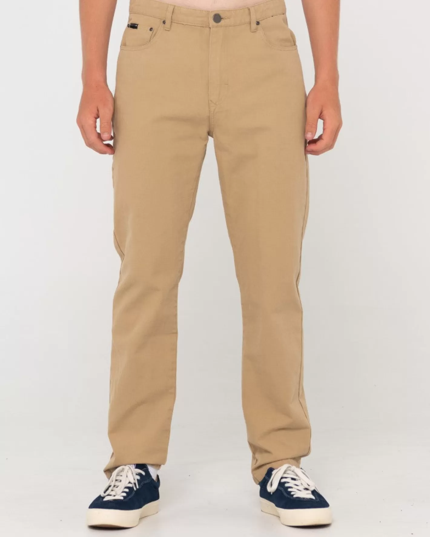 Hombre Rusty Pantalon De Corte Recto Con 5 Bolsillos The Bruce