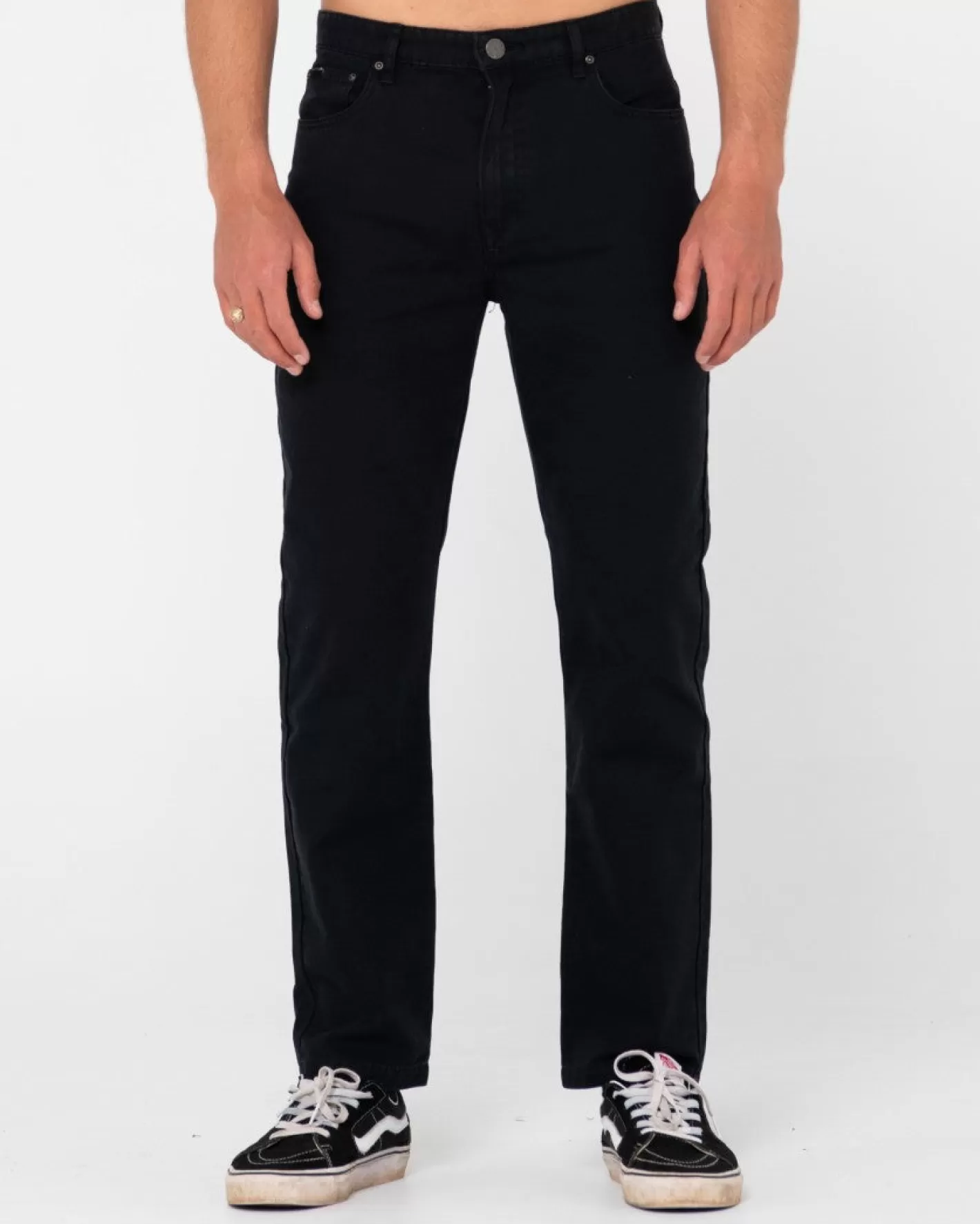 Hombre Rusty Pantalon De Corte Recto Con 5 Bolsillos The Bruce