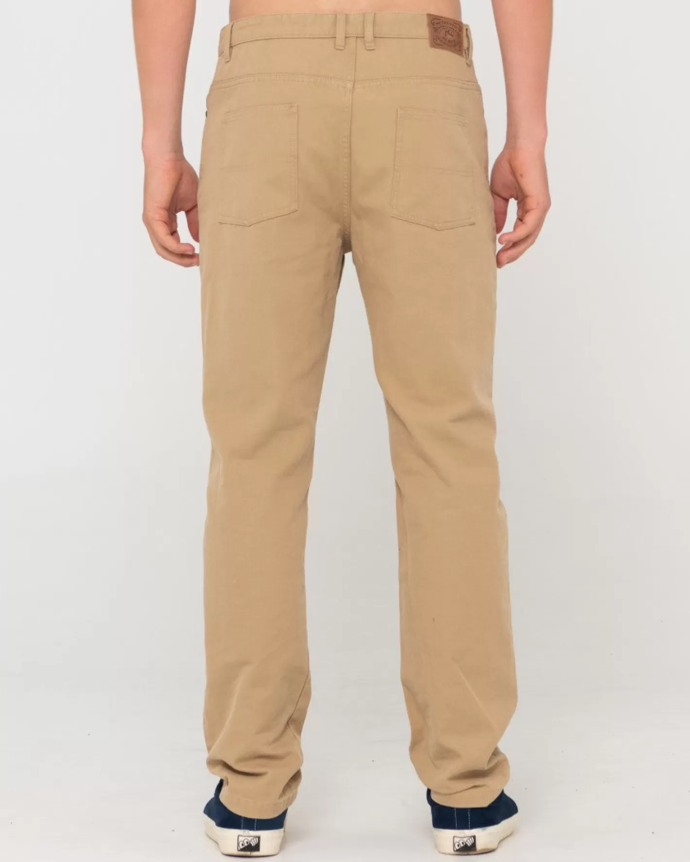 Hombre Rusty Pantalon De Corte Recto Con 5 Bolsillos The Bruce