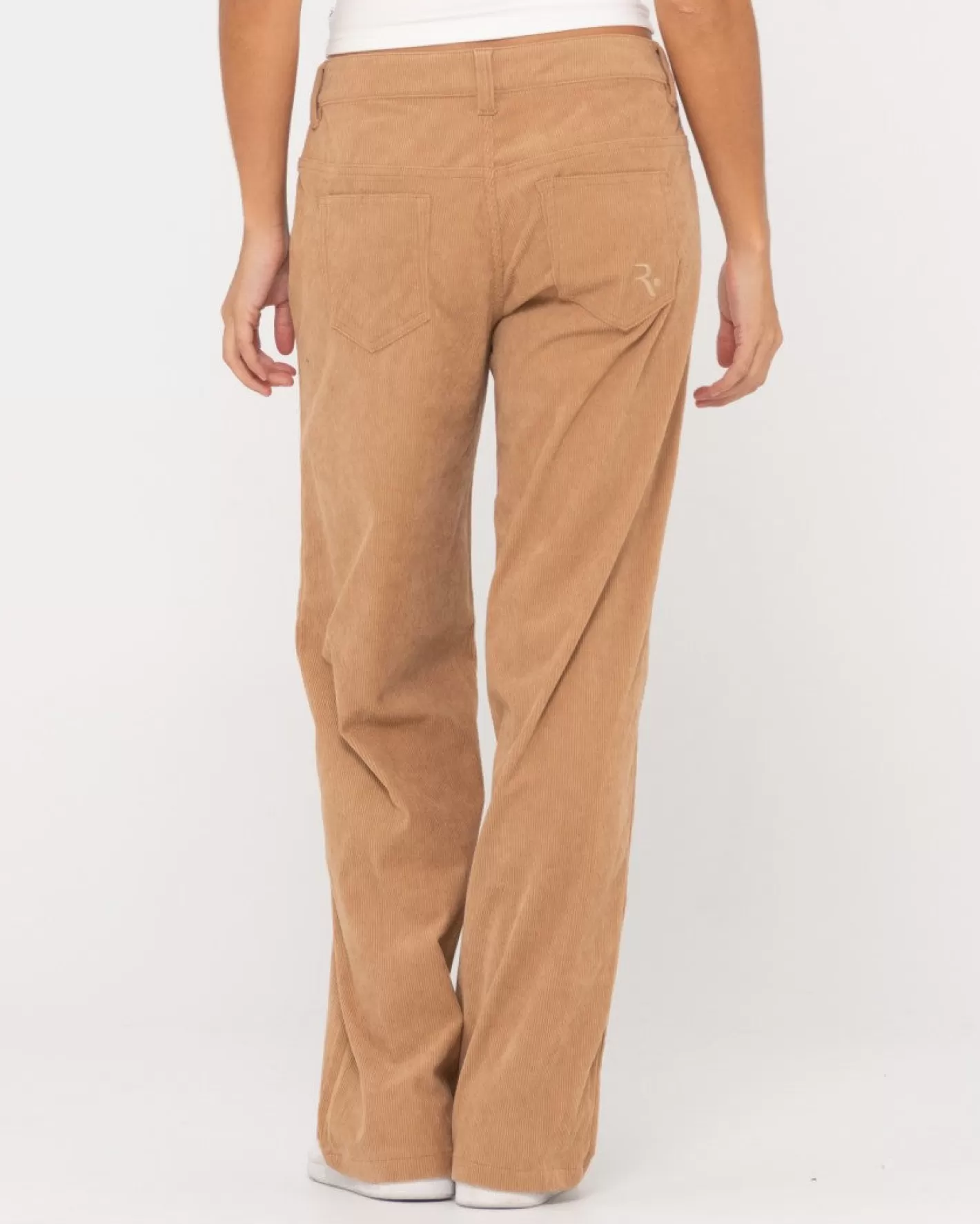Mujer Rusty Pantalon De Pana Con Pernera Ancha Y Tiro Bajo The Secret