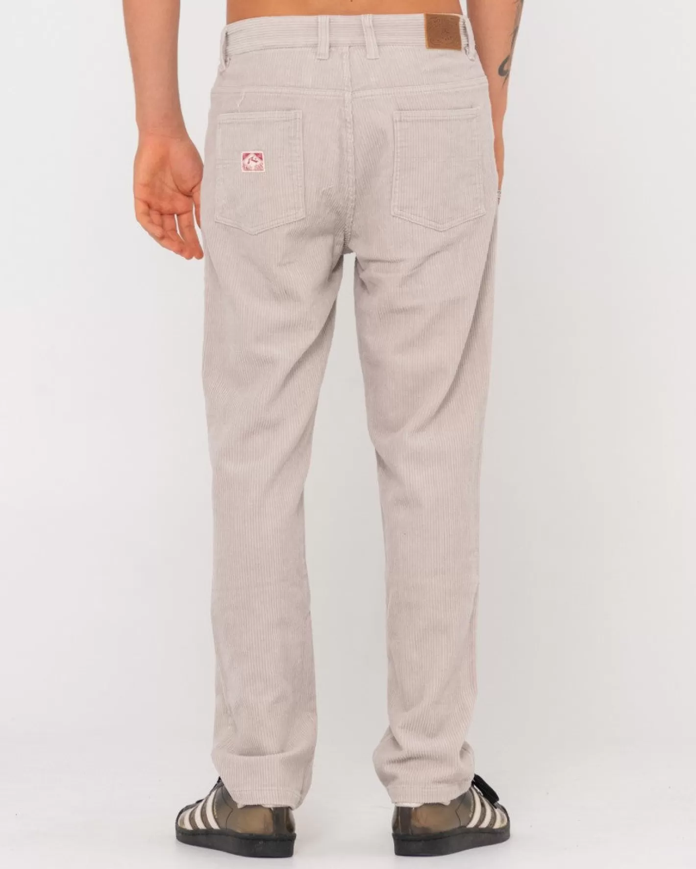 Hombre Rusty Pantalon De Pana De Corte Recto Con 5 Bolsillos Rifts