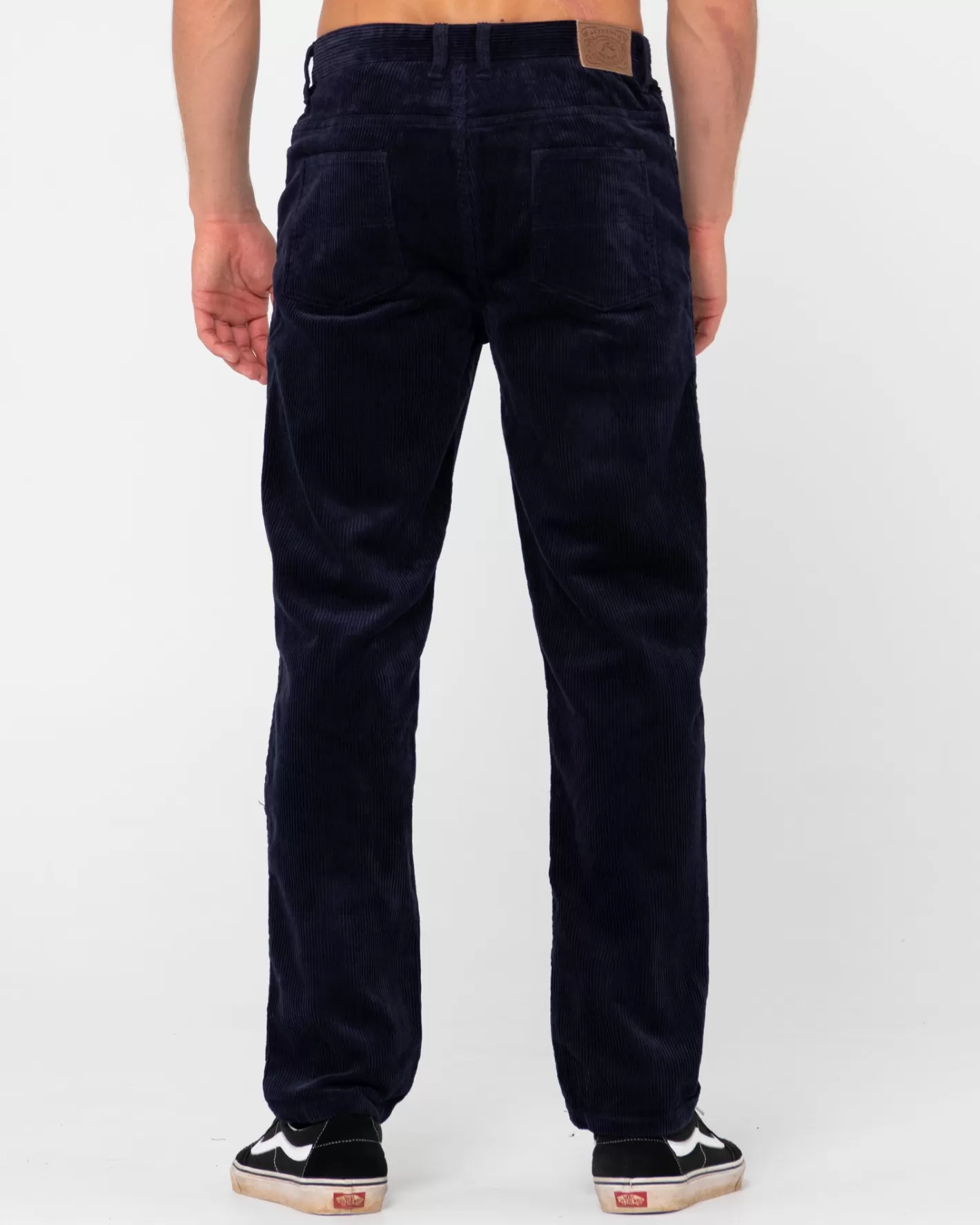 Hombre Rusty Pantalon De Pana De Corte Recto Con 5 Bolsillos Rifts