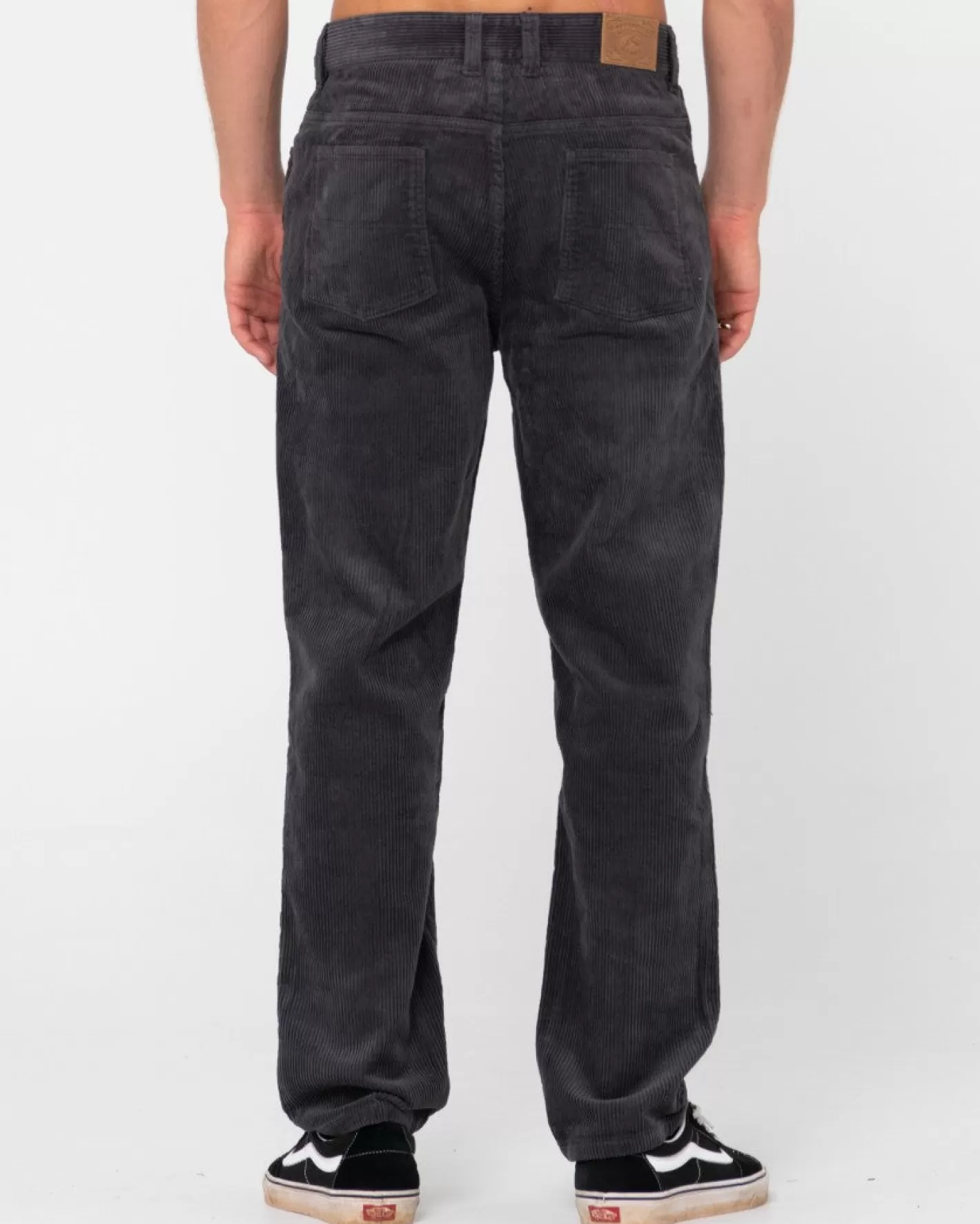 Hombre Rusty Pantalon De Pana De Corte Recto Con 5 Bolsillos Rifts