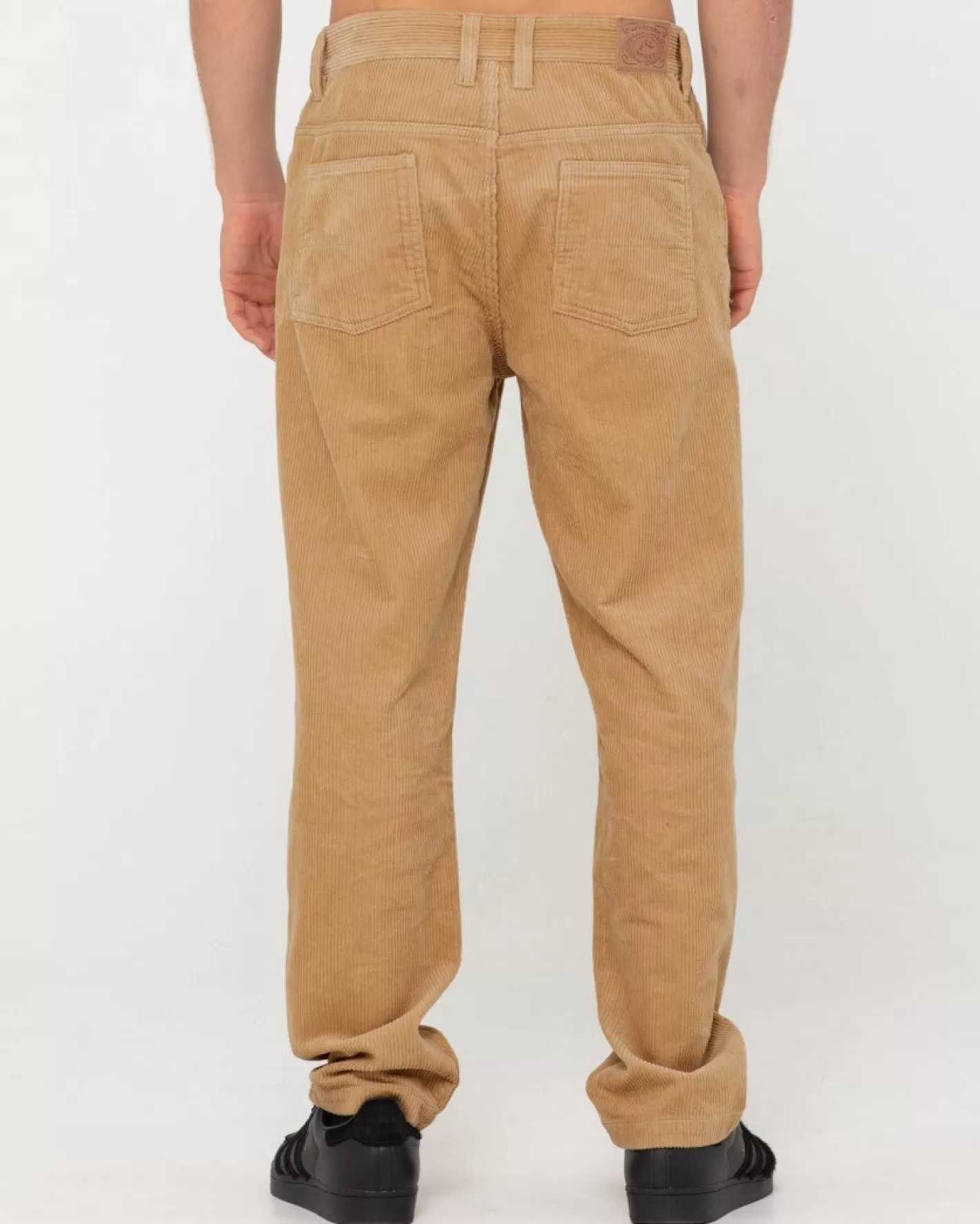Hombre Rusty Pantalon De Pana De Corte Recto Con 5 Bolsillos Rifts