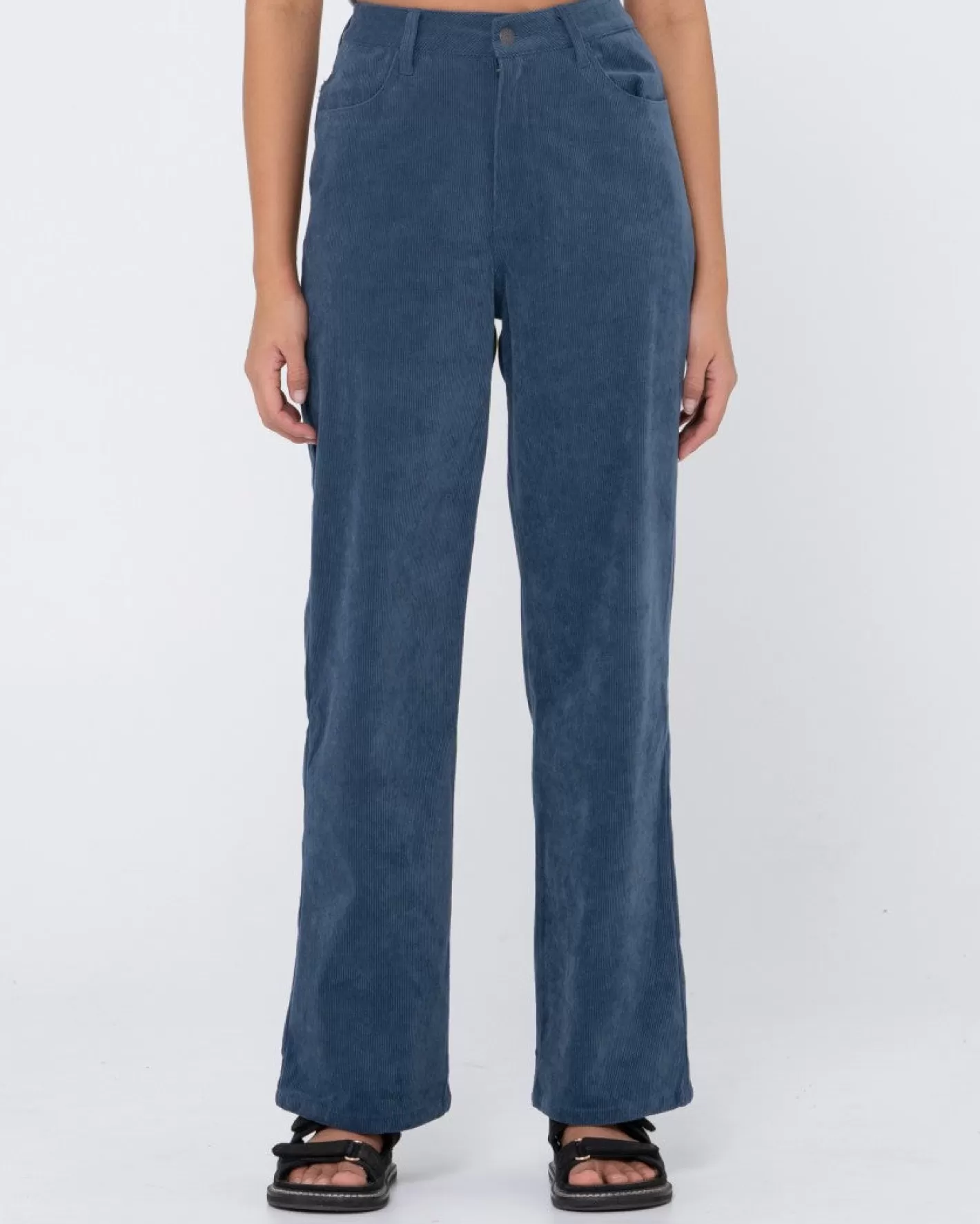 Mujer Rusty Pantalon De Pana De Talle Alto The Secret