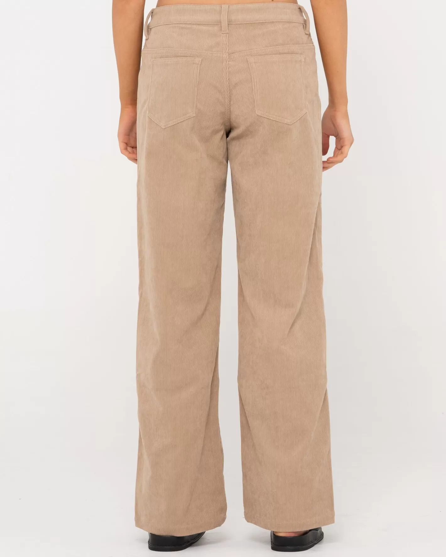 Mujer Rusty Pantalon De Pana De Tiro Bajo The Secret