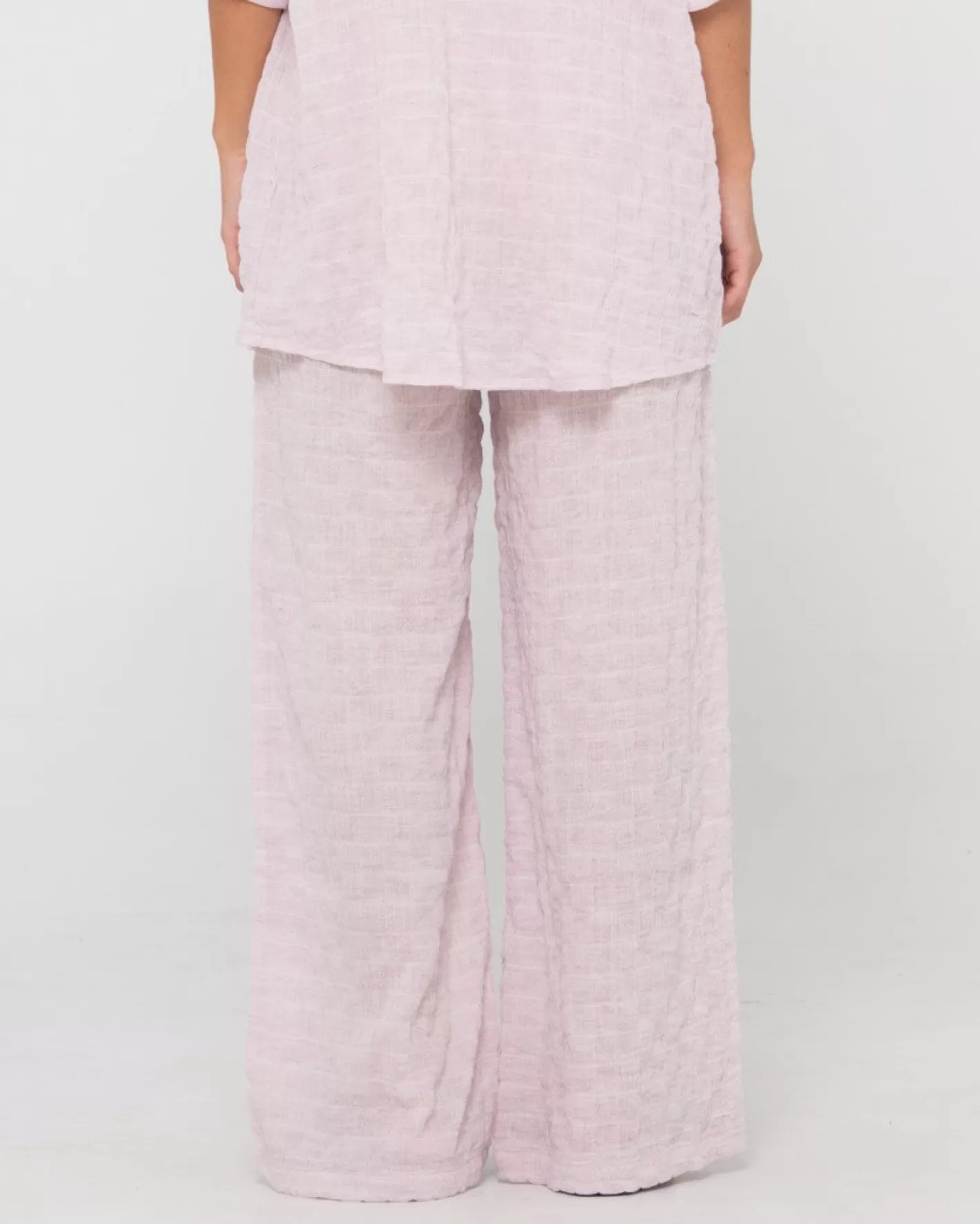 Mujer Rusty Pantalon De Playa De Corte Relajado Y Talle Alto Siena