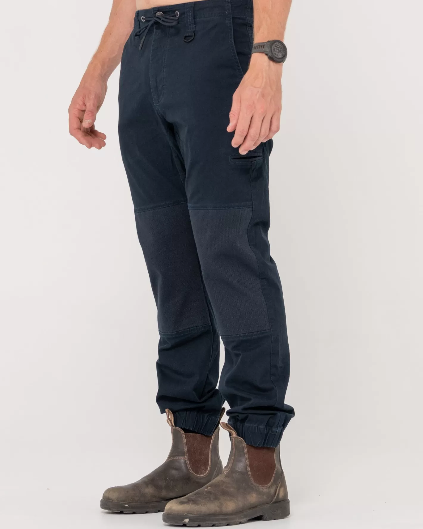 Rusty Pantalon De Trabajo Con Punos Under Taking