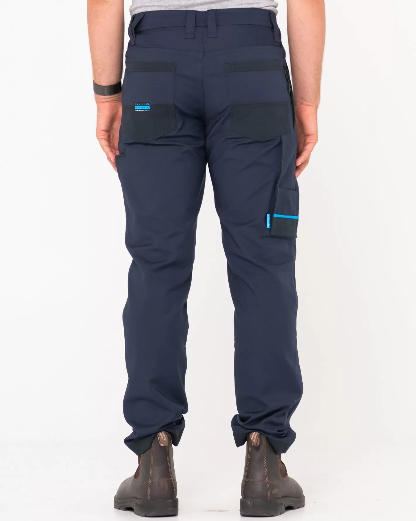 Rusty Pantalon De Trabajo Elastico Con 9 Bolsillos Tr245