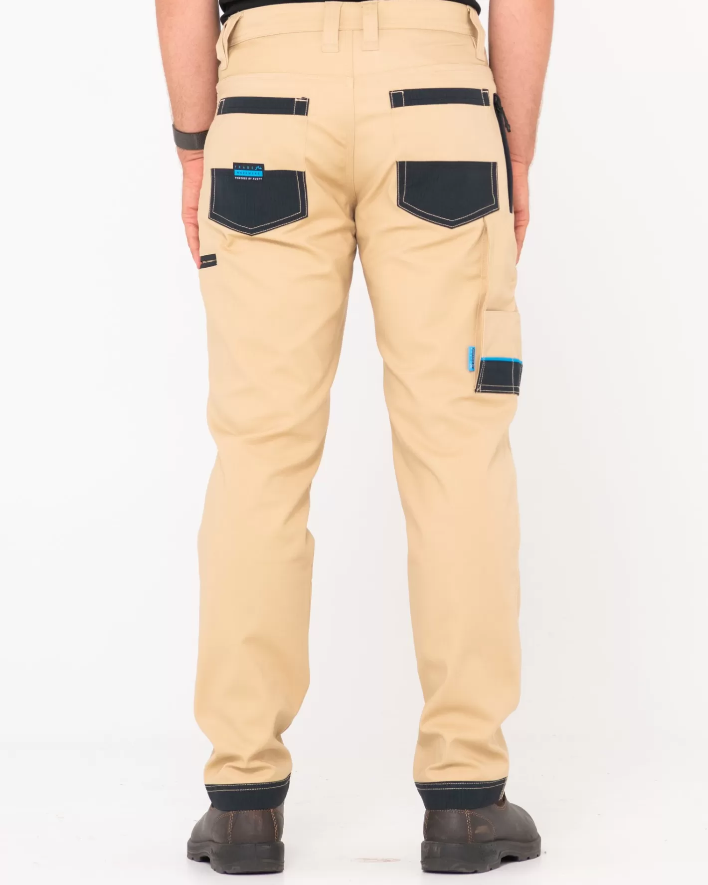 Rusty Pantalon De Trabajo Elastico Con 9 Bolsillos Tr245