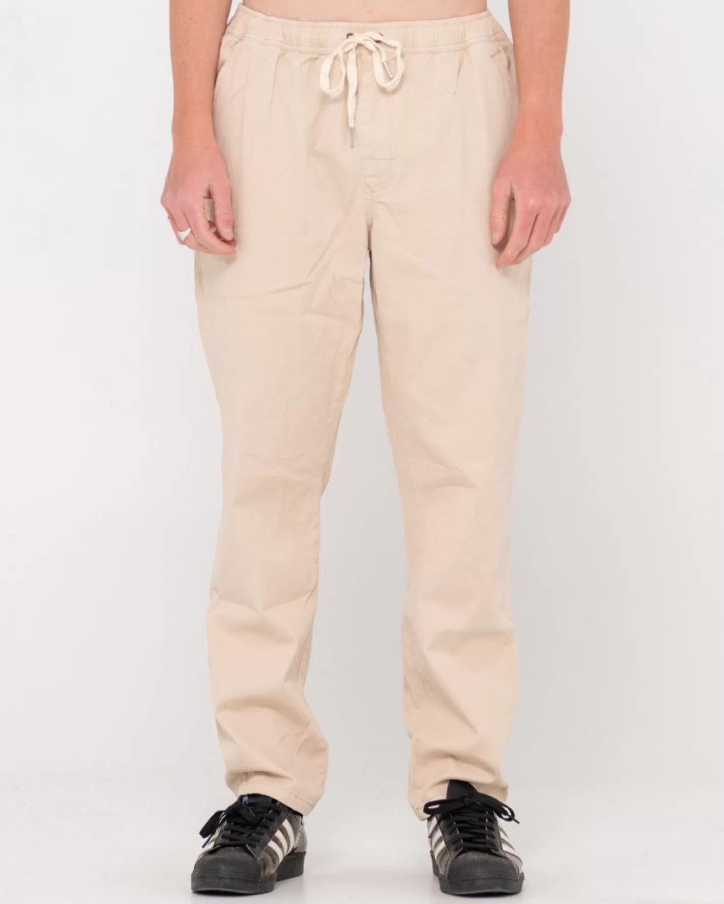 Hombre Rusty Pantalon Elastico De Corte Recto Para Nino Medio