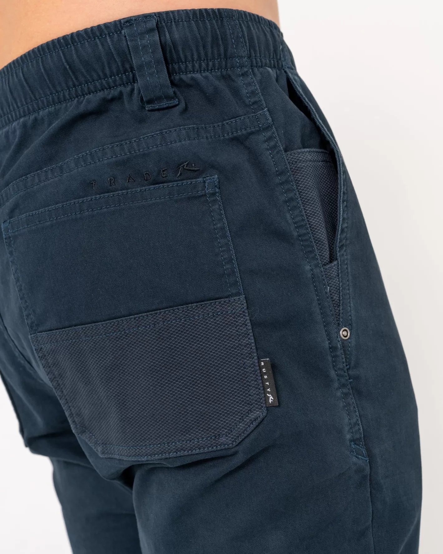 Rusty Pantalon Elastico De Levantamiento Pesado