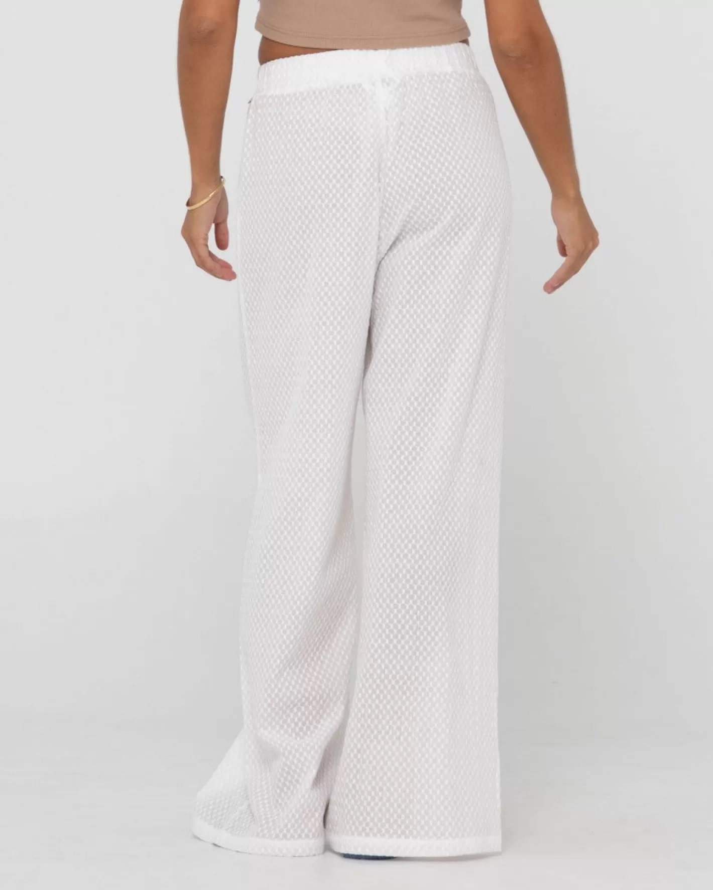 Mujer Rusty Pantalon Isabelle De Corte Relajado Y Talle Alto