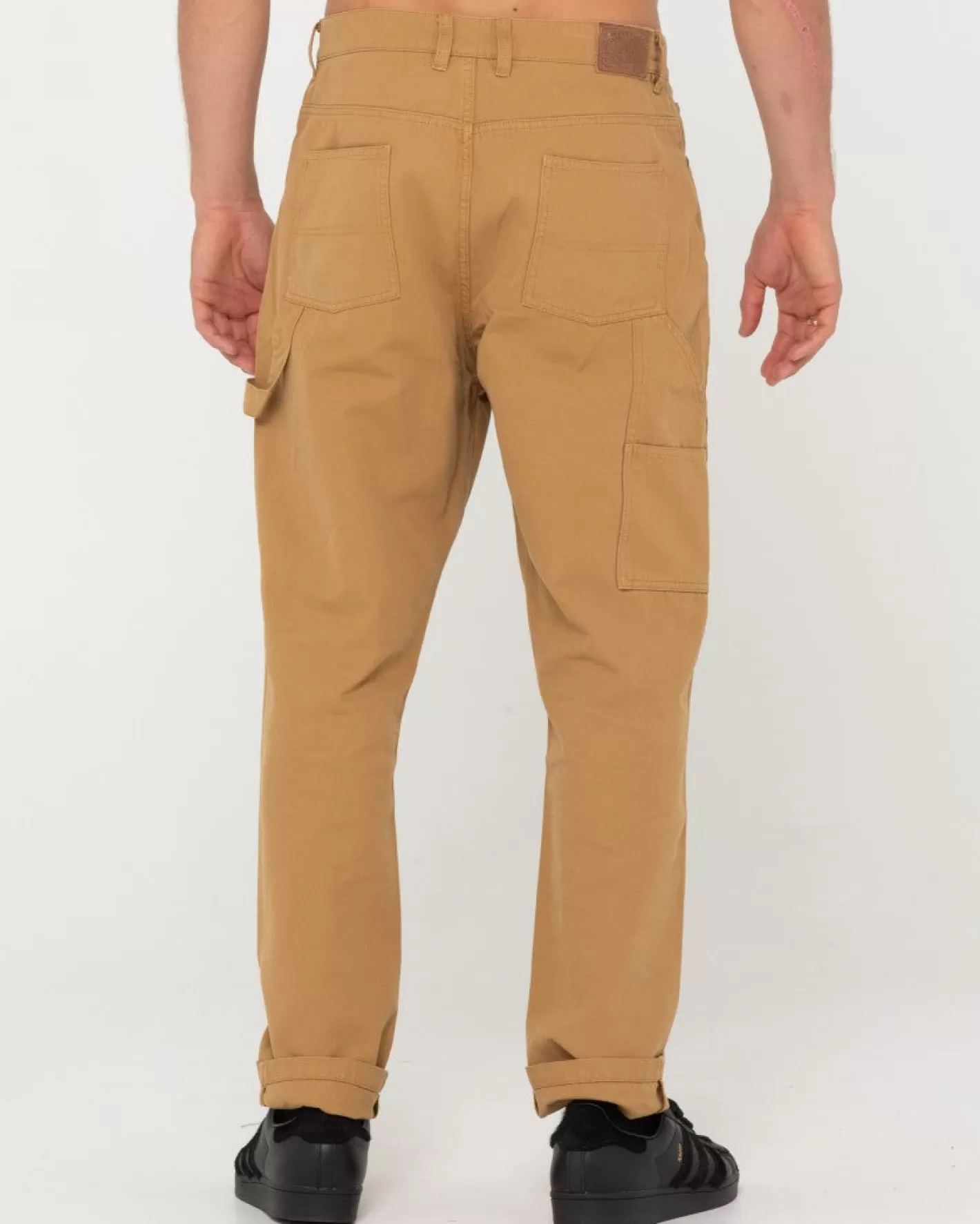 Hombre Rusty Pantalon Peto De Corte Recto Con 5 Bolsillos