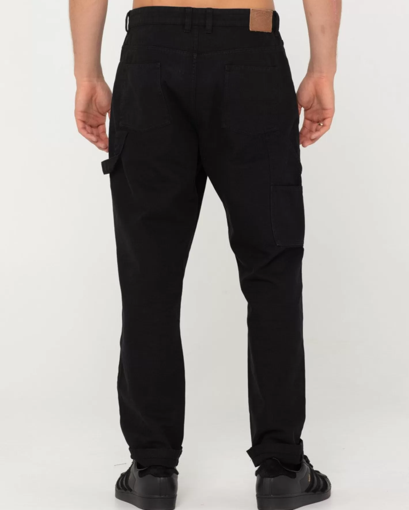 Hombre Rusty Pantalon Peto De Corte Recto Con 5 Bolsillos