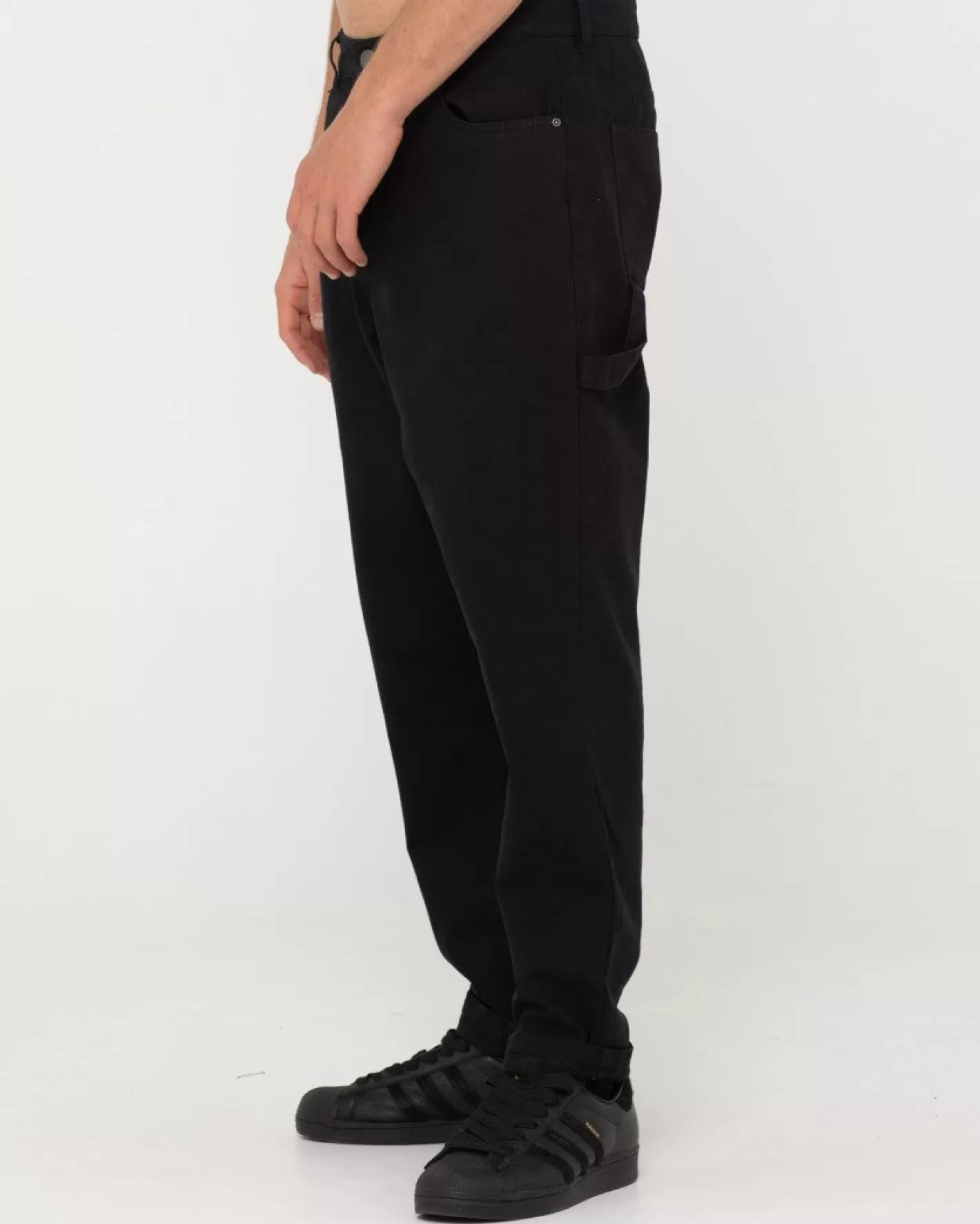 Hombre Rusty Pantalon Peto De Corte Recto Con 5 Bolsillos