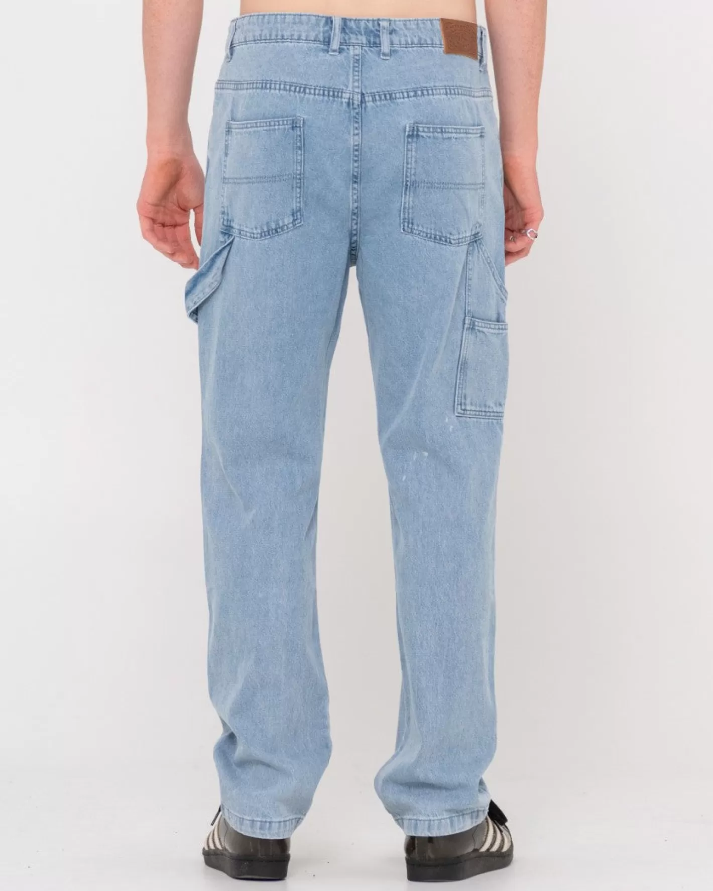 Hombre Rusty Pantalon Vaquero De Corte Recto Con Peto
