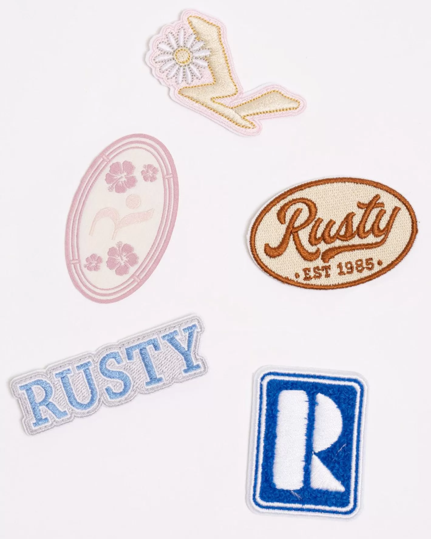 Mujer Rusty Paquete De Parches Termoadhesivos Ladies