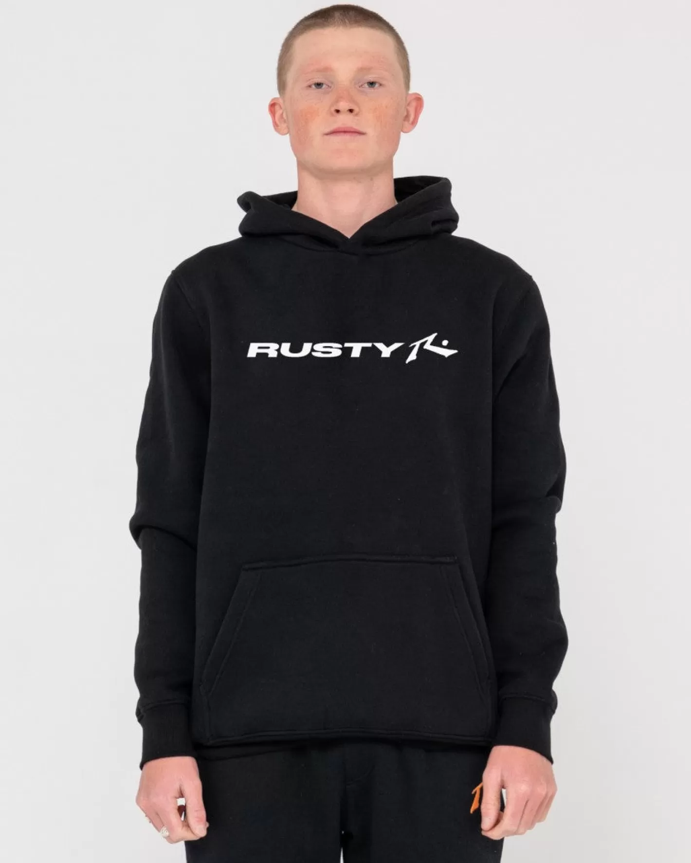 Hombre Rusty Polar Con Capucha Y Grafico Vital