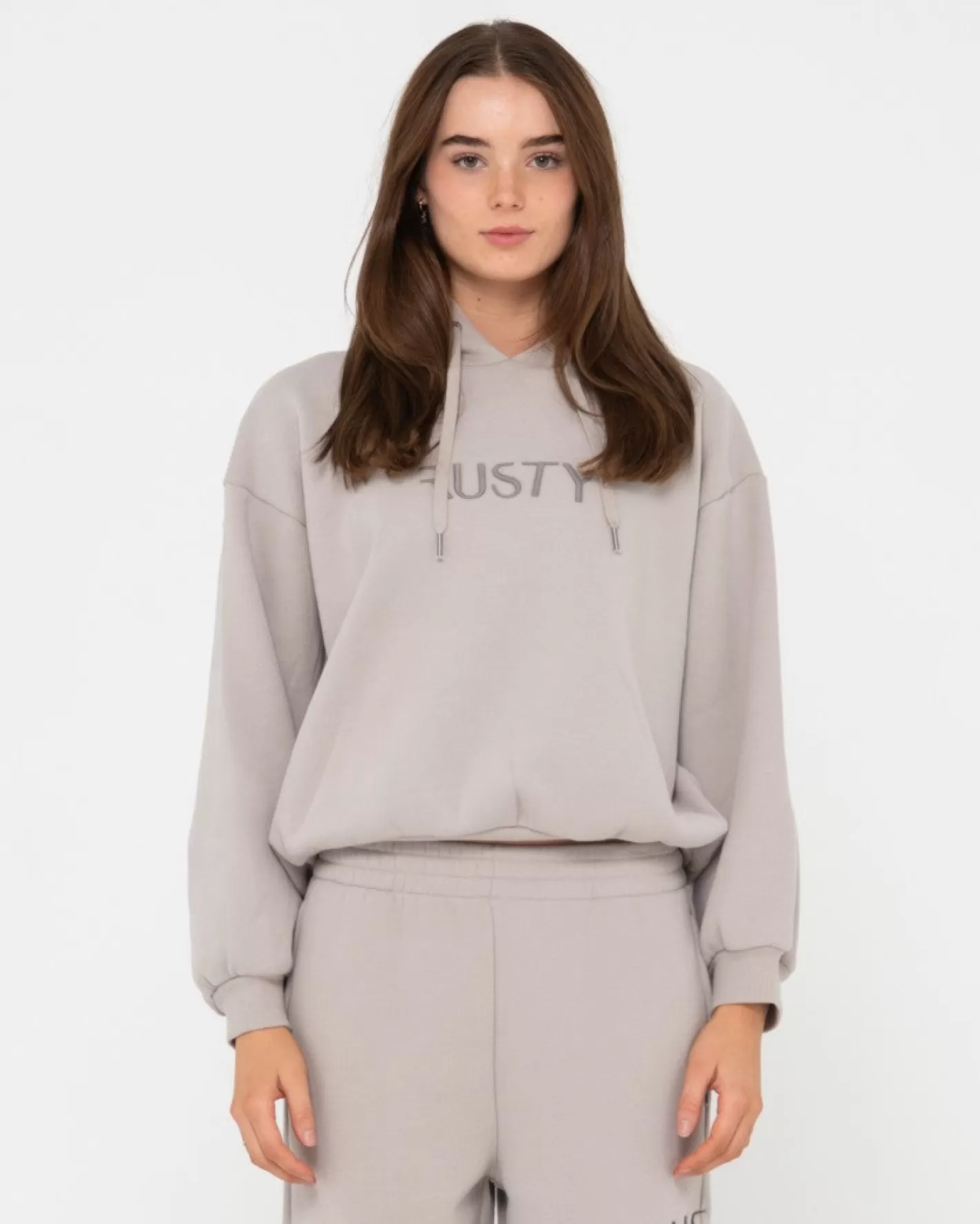 Mujer Rusty Polar Extragrande Con Capucha De Signature