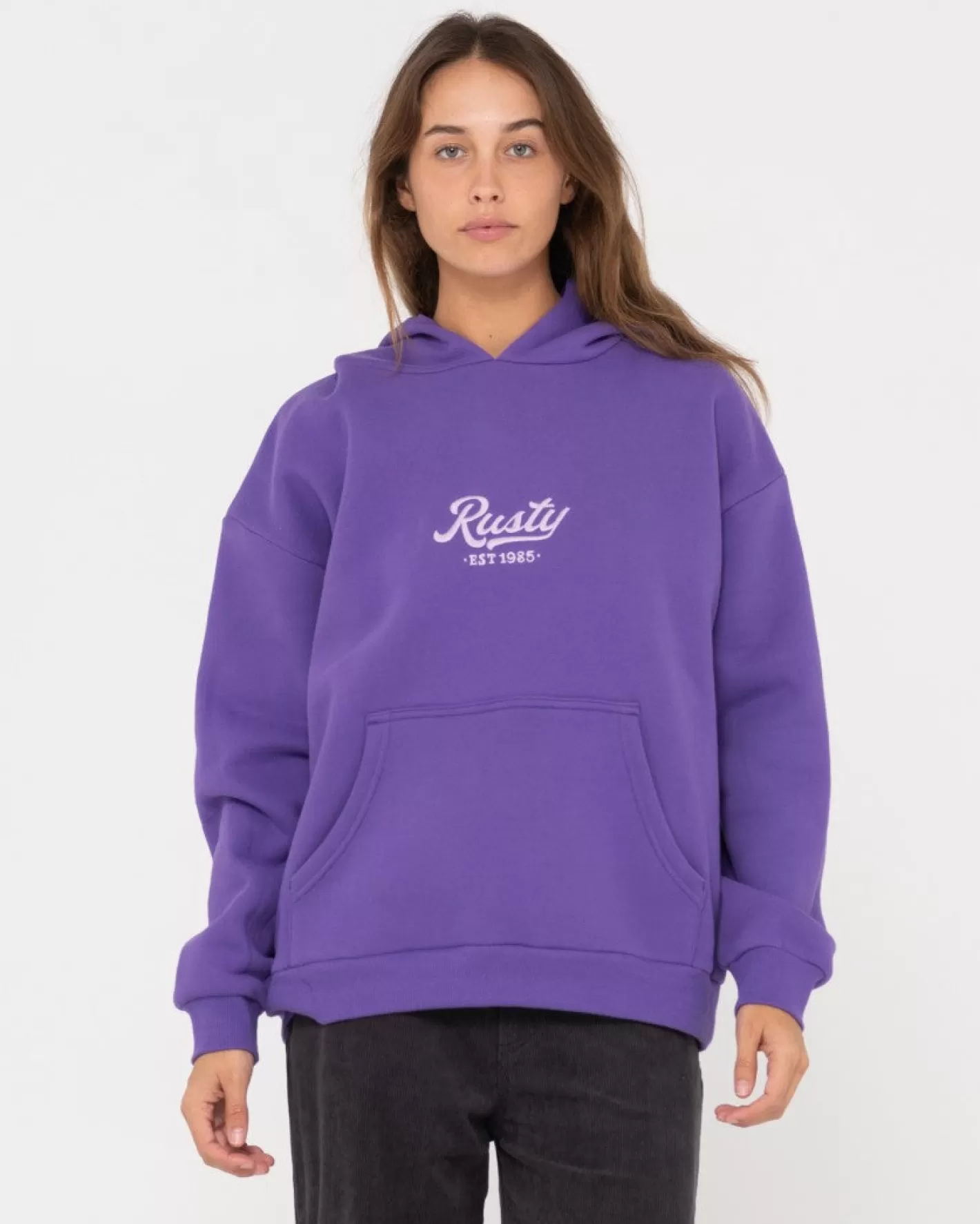 Mujer Rusty Polar Extragrande Con Grafico Old School