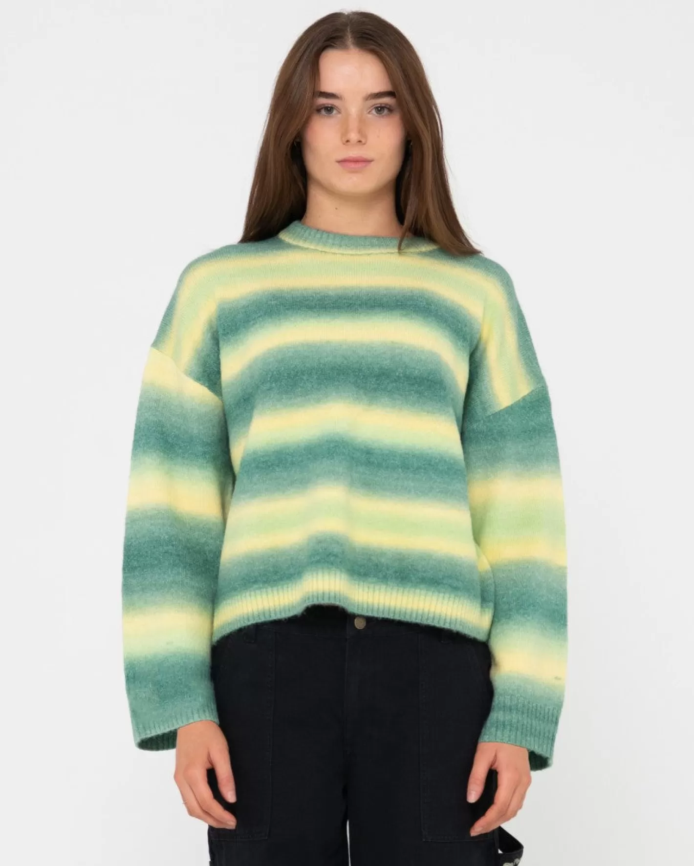 Mujer Rusty Punto Extragrande Estilo Boxy Ombre Marissa