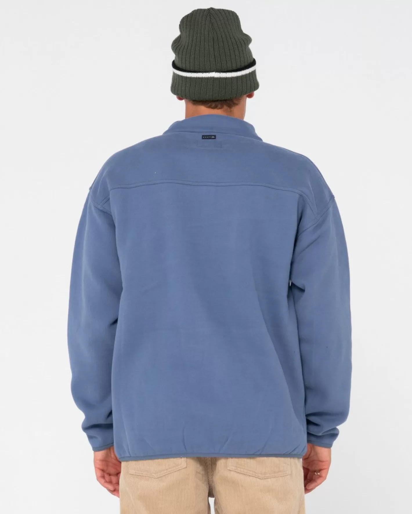 Hombre Rusty Rs Super Polar Relajado Con Cremallera 1/4