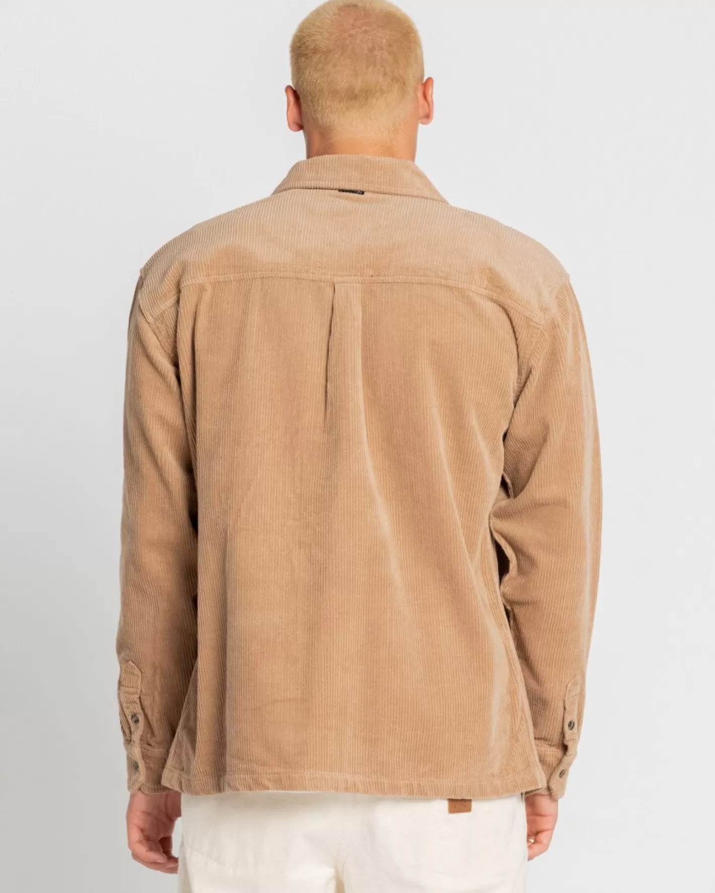 Hombre Rusty Sobrecamisa De Manga Larga De Pana Coup
