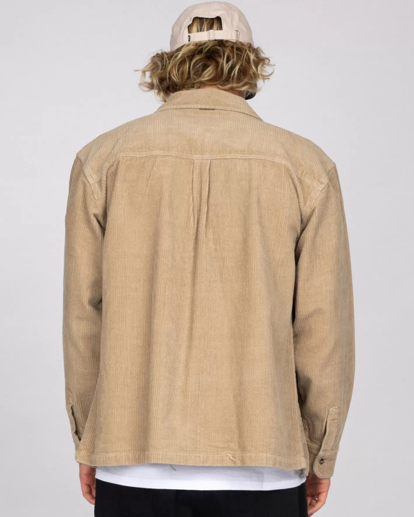 Hombre Rusty Sobrecamisa De Manga Larga De Pana Coup
