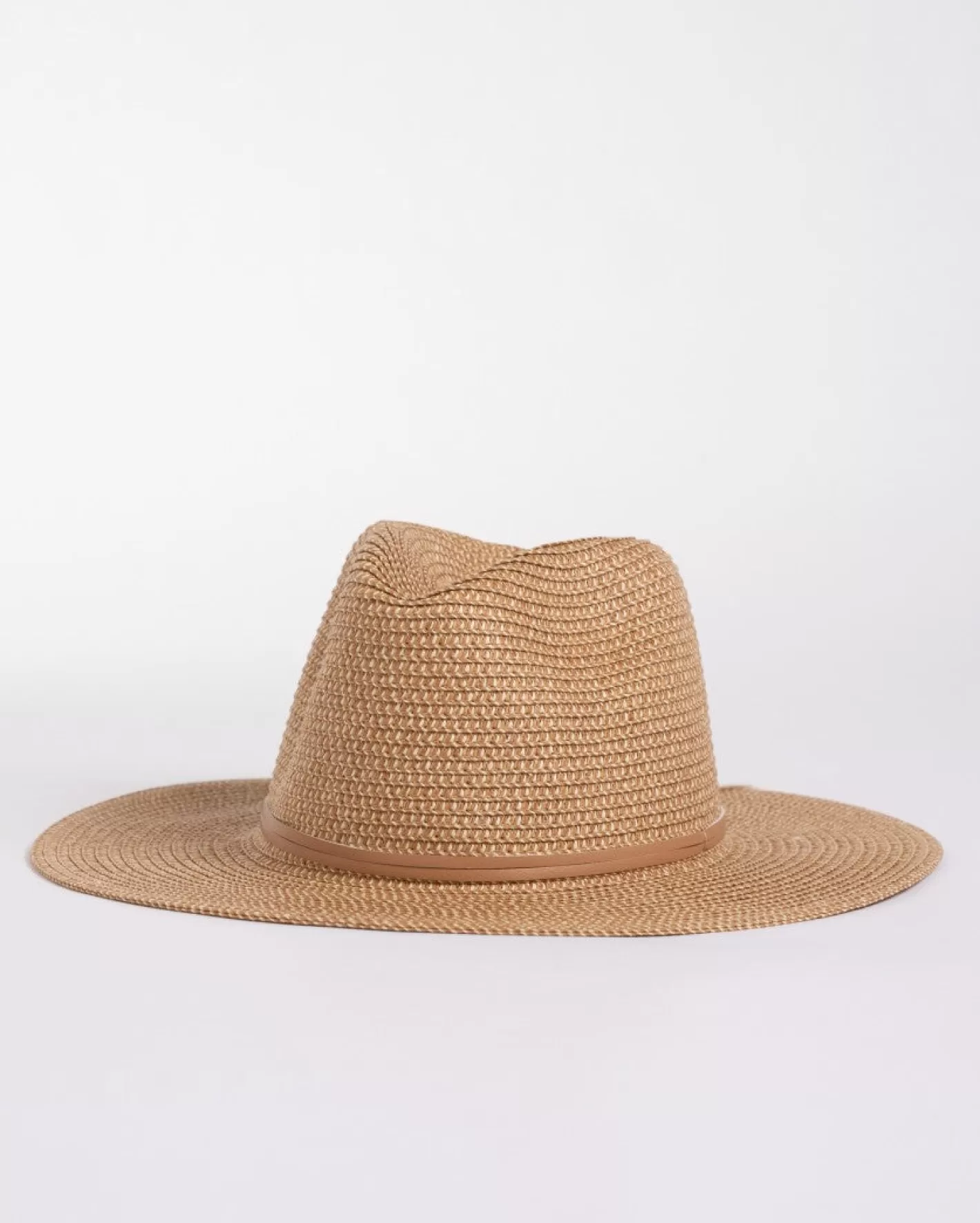 Mujer Rusty Sombrero De Paja Estilo Panama Gisele