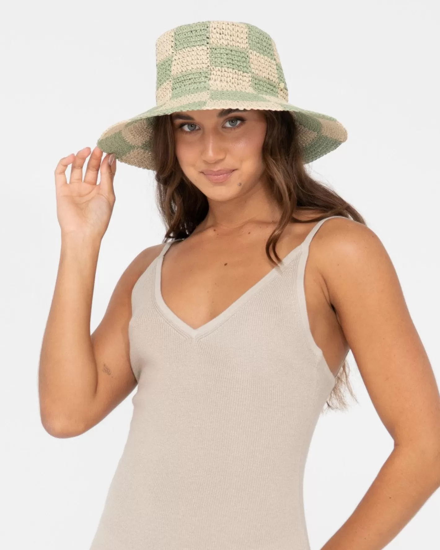 Mujer Rusty Sombrero De Pescador De Paja Natural Ariel