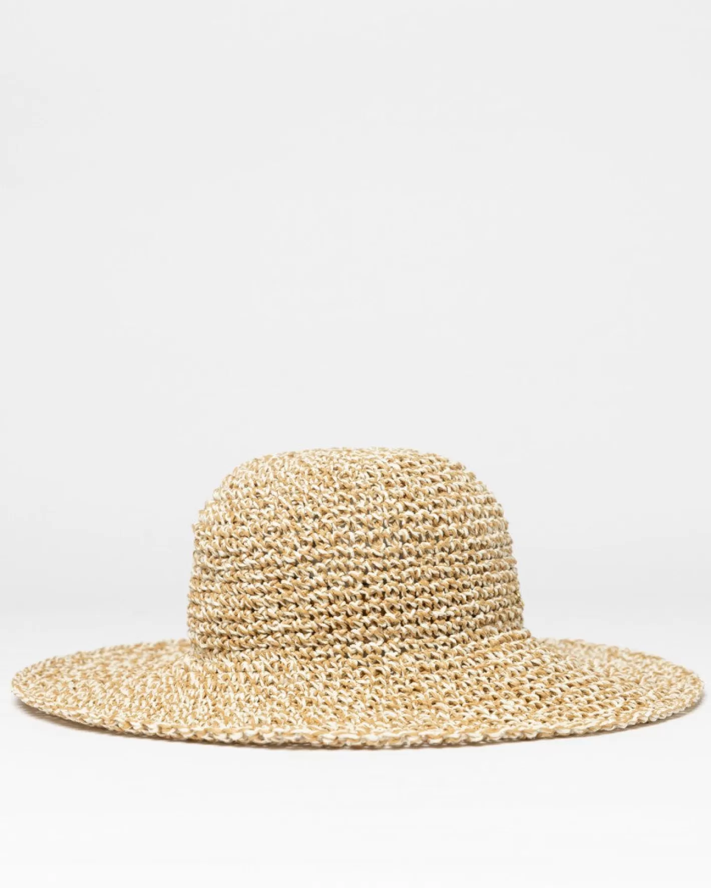Mujer Rusty Sombrero De Playa De Paja De Ala Ancha Romance