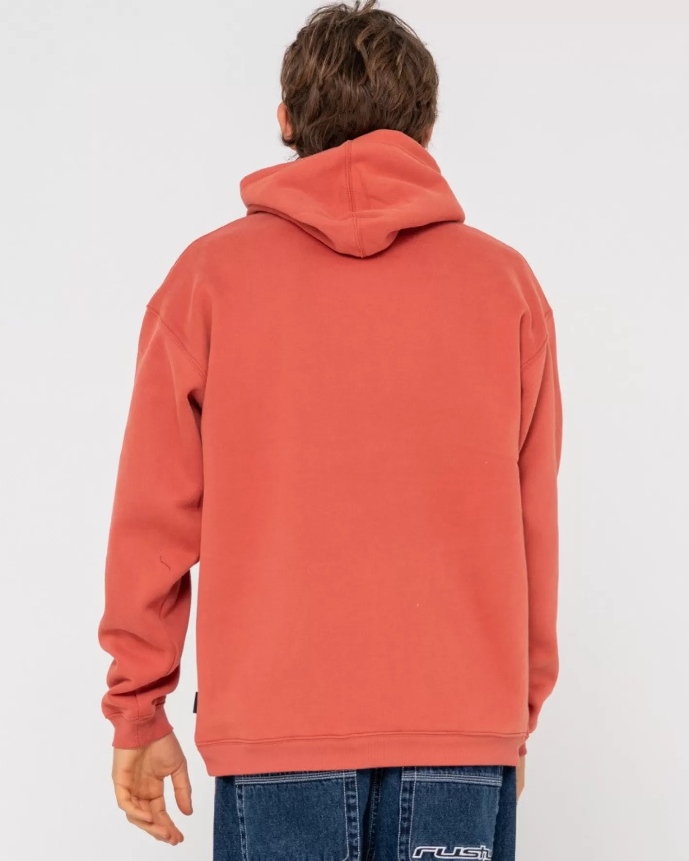 Hombre Rusty Sudadera Con Capucha De Polar Super Relajada Shadow R