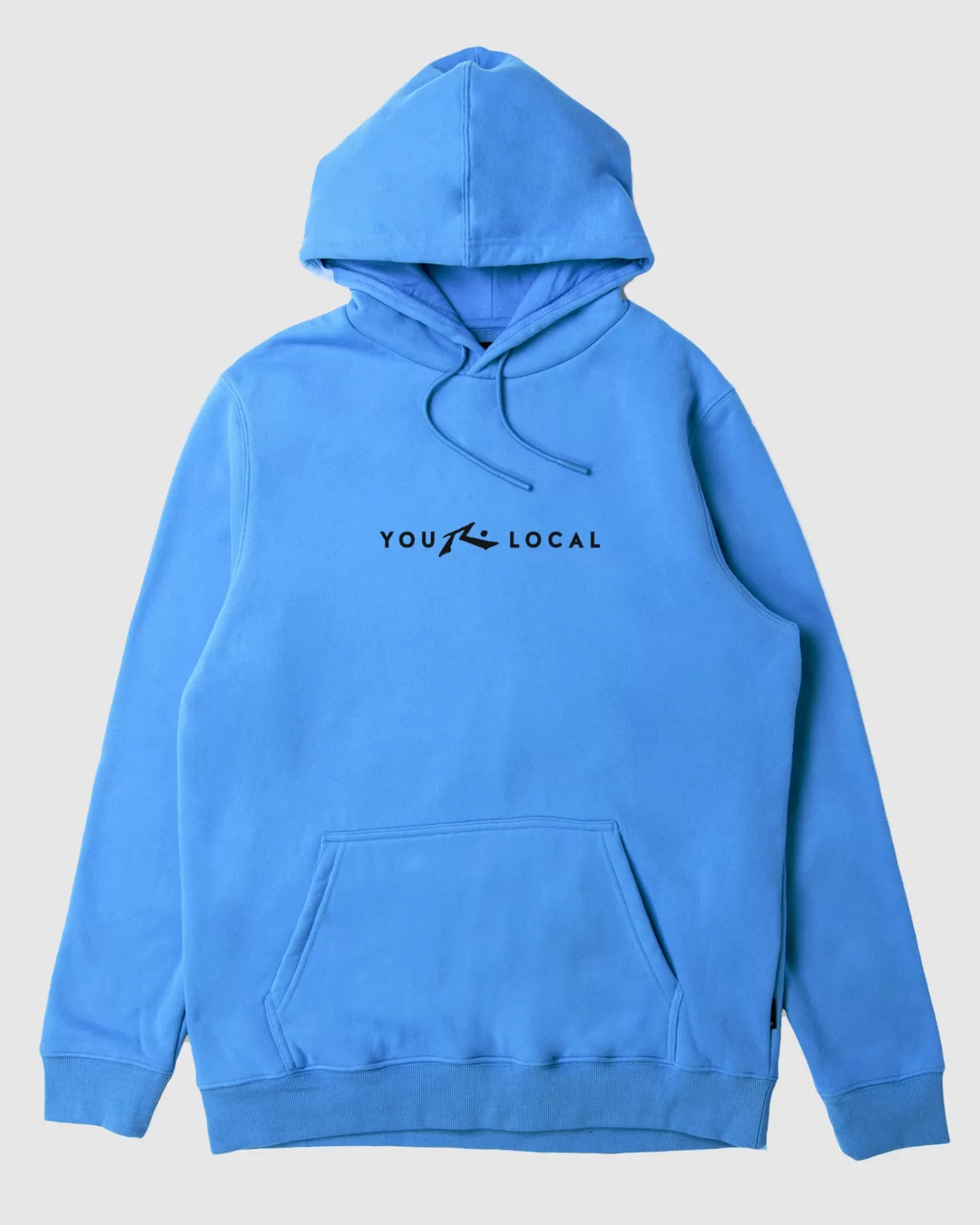 Hombre Rusty Sudadera Con Capucha De Tejido Polar Con Estampado Personalizado De Locals Only