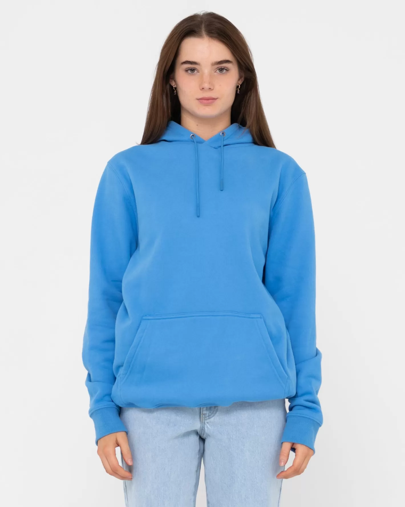 Mujer Rusty Sudadera Con Capucha De Tejido Polar Con Estampado Personalizado De Locals Only