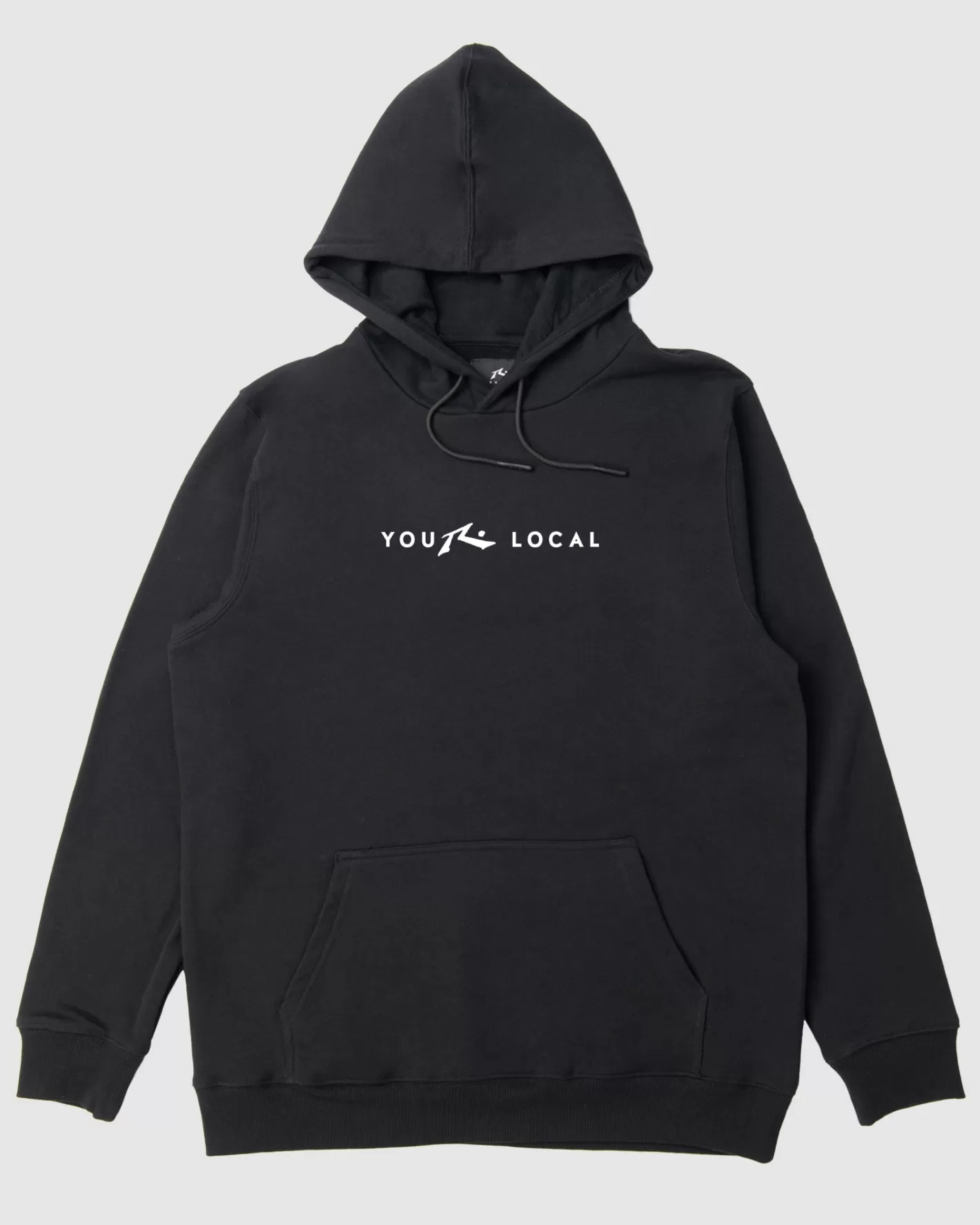 Mujer Rusty Sudadera Con Capucha De Tejido Polar Con Estampado Personalizado De Locals Only