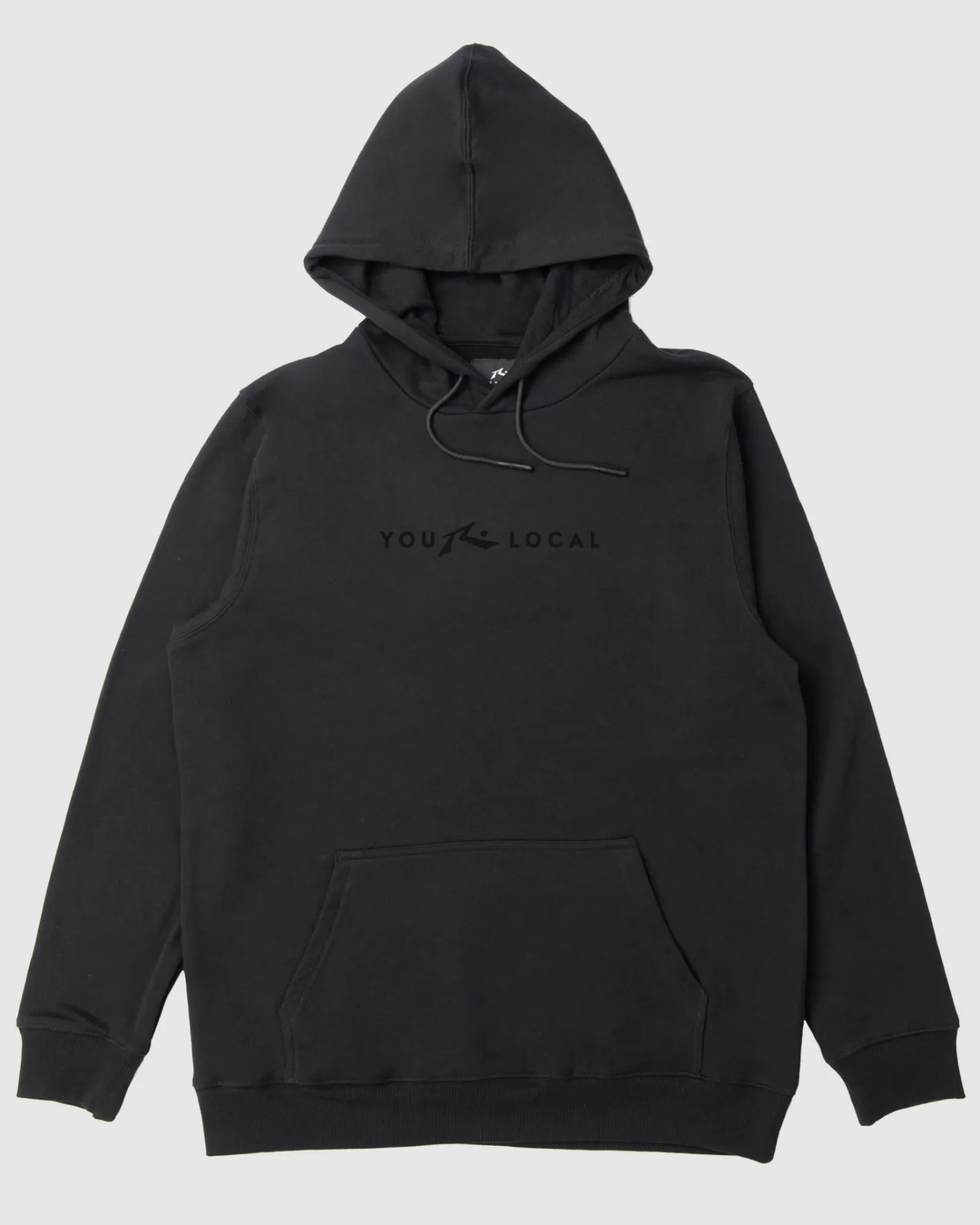 Mujer Rusty Sudadera Con Capucha De Tejido Polar Con Estampado Personalizado De Locals Only