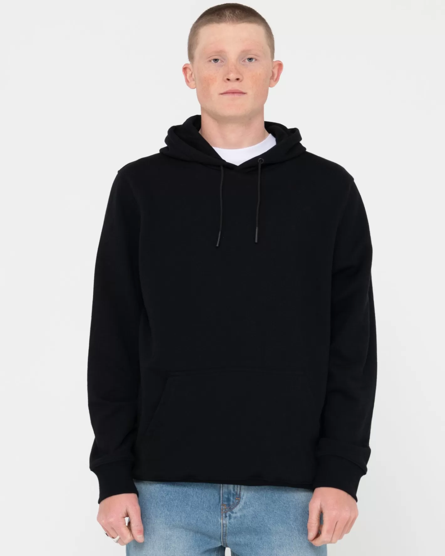 Mujer Rusty Sudadera Con Capucha De Tejido Polar Con Estampado Personalizado De Locals Only