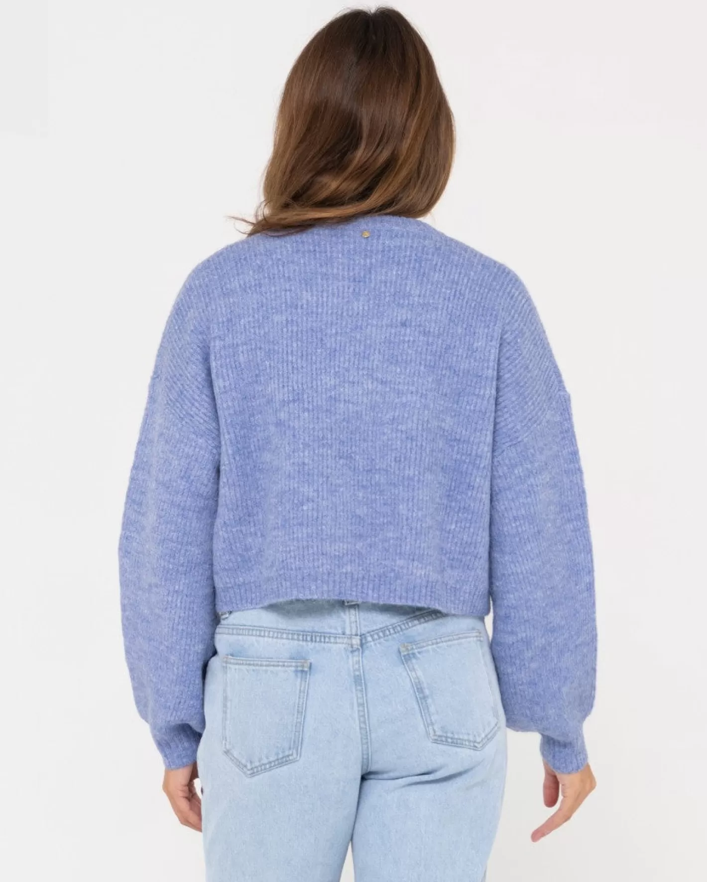Mujer Rusty Sundae Con Cuello Redondo Y Corte Extragrande