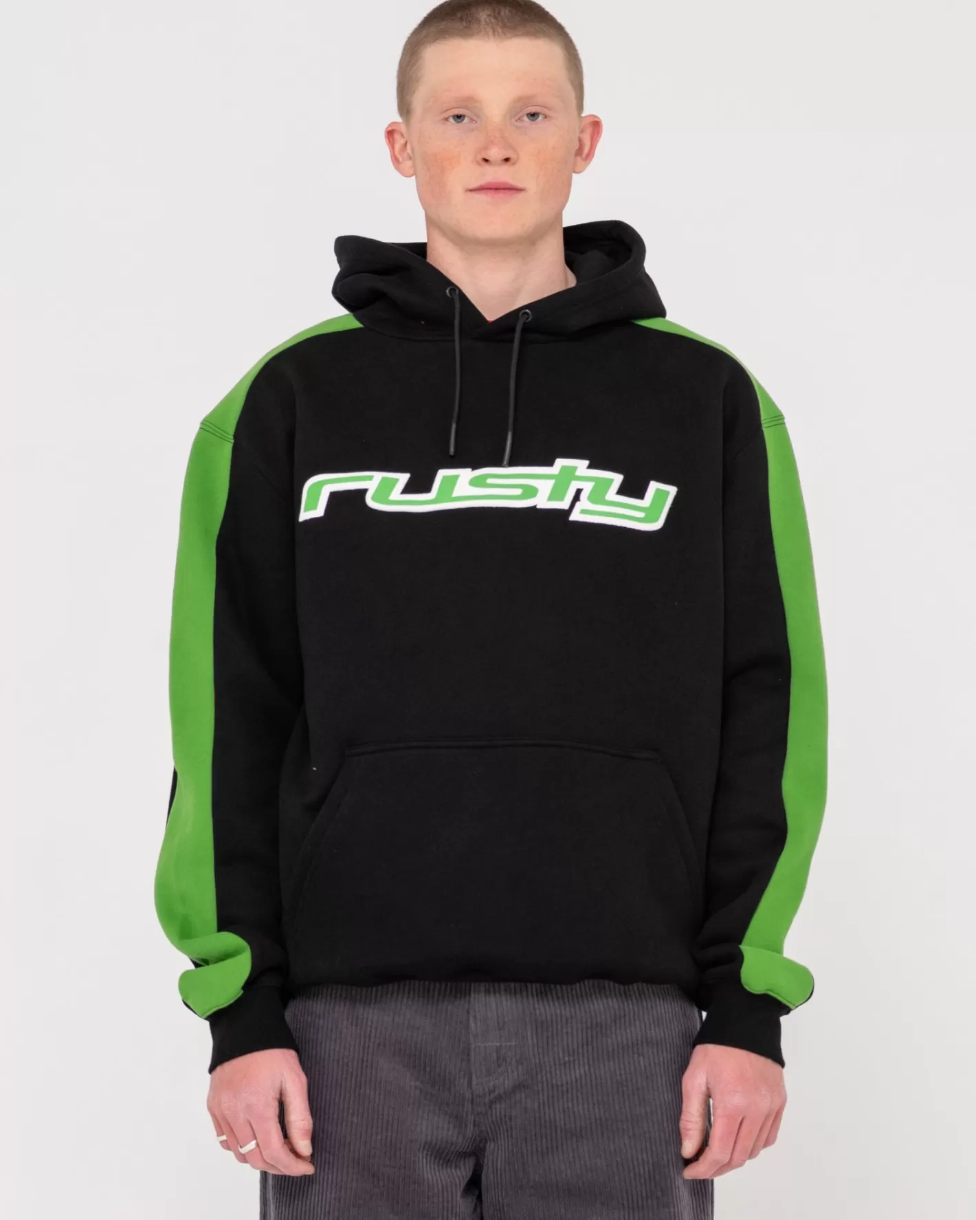 Hombre Rusty Super Polar Con Capucha Y Grafico Sing De 2K