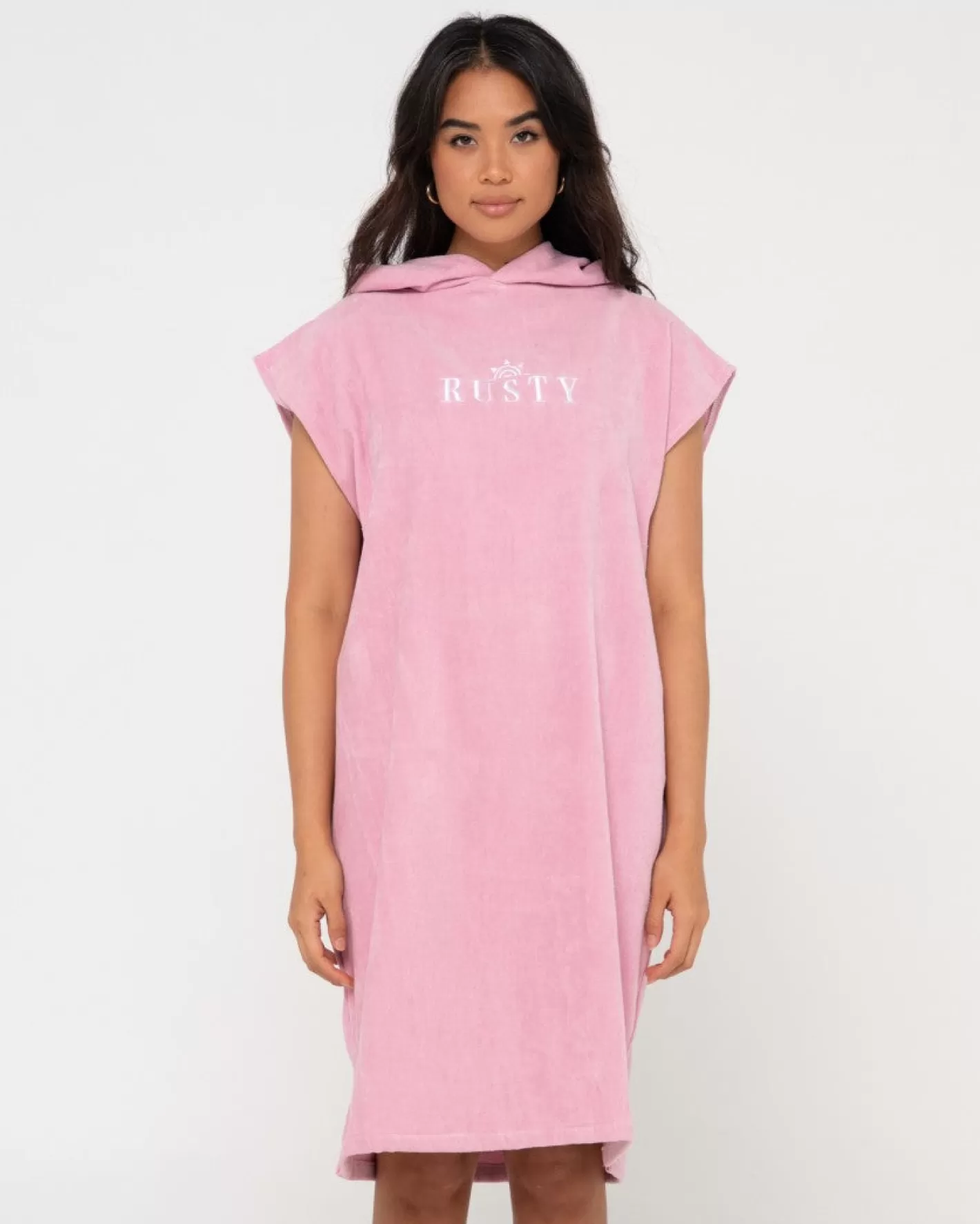 Mujer Rusty Toalla De Cambio Con Capucha Essentials