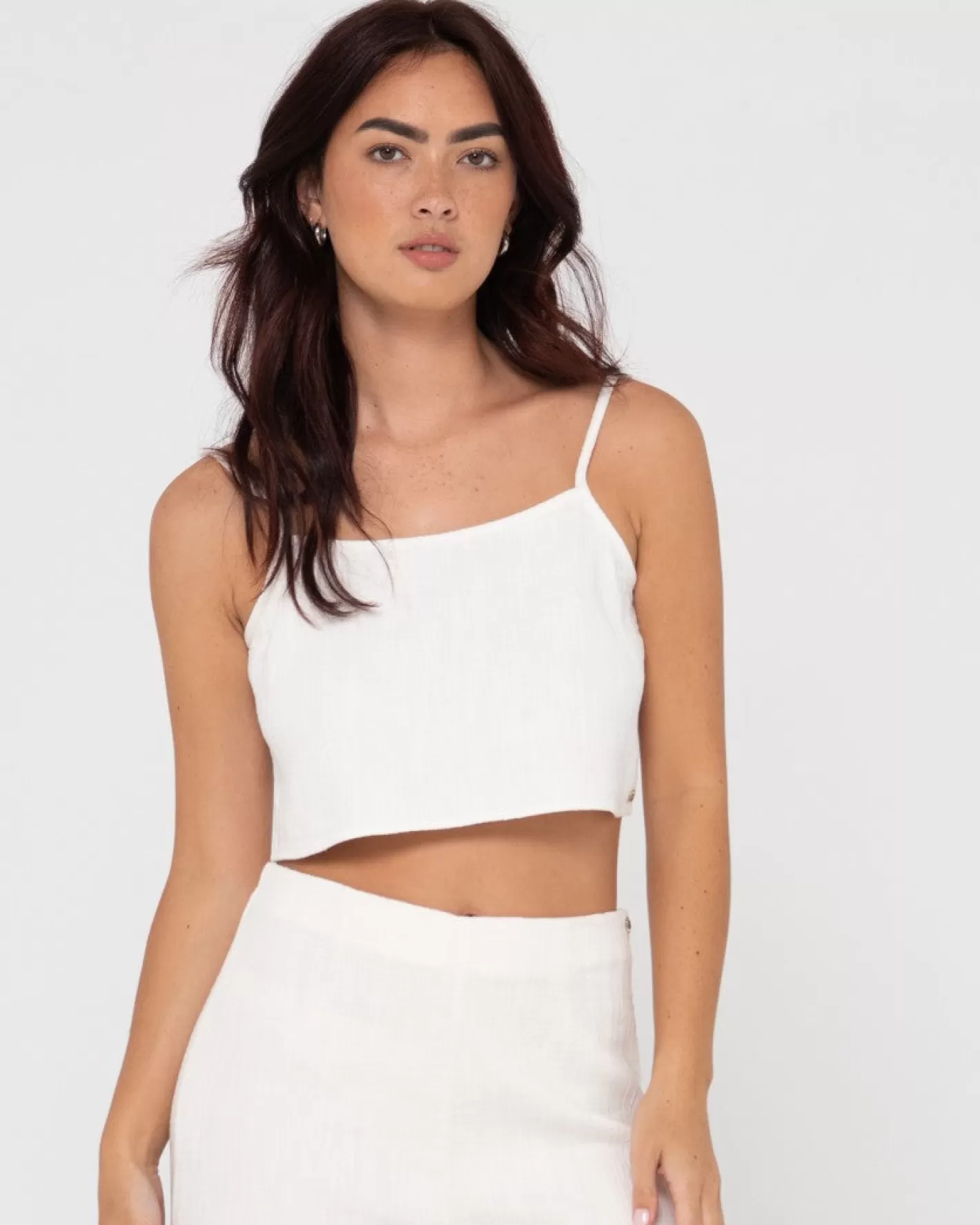 Mujer Rusty Top Camisola Con Lazo En La Espalda Radiate