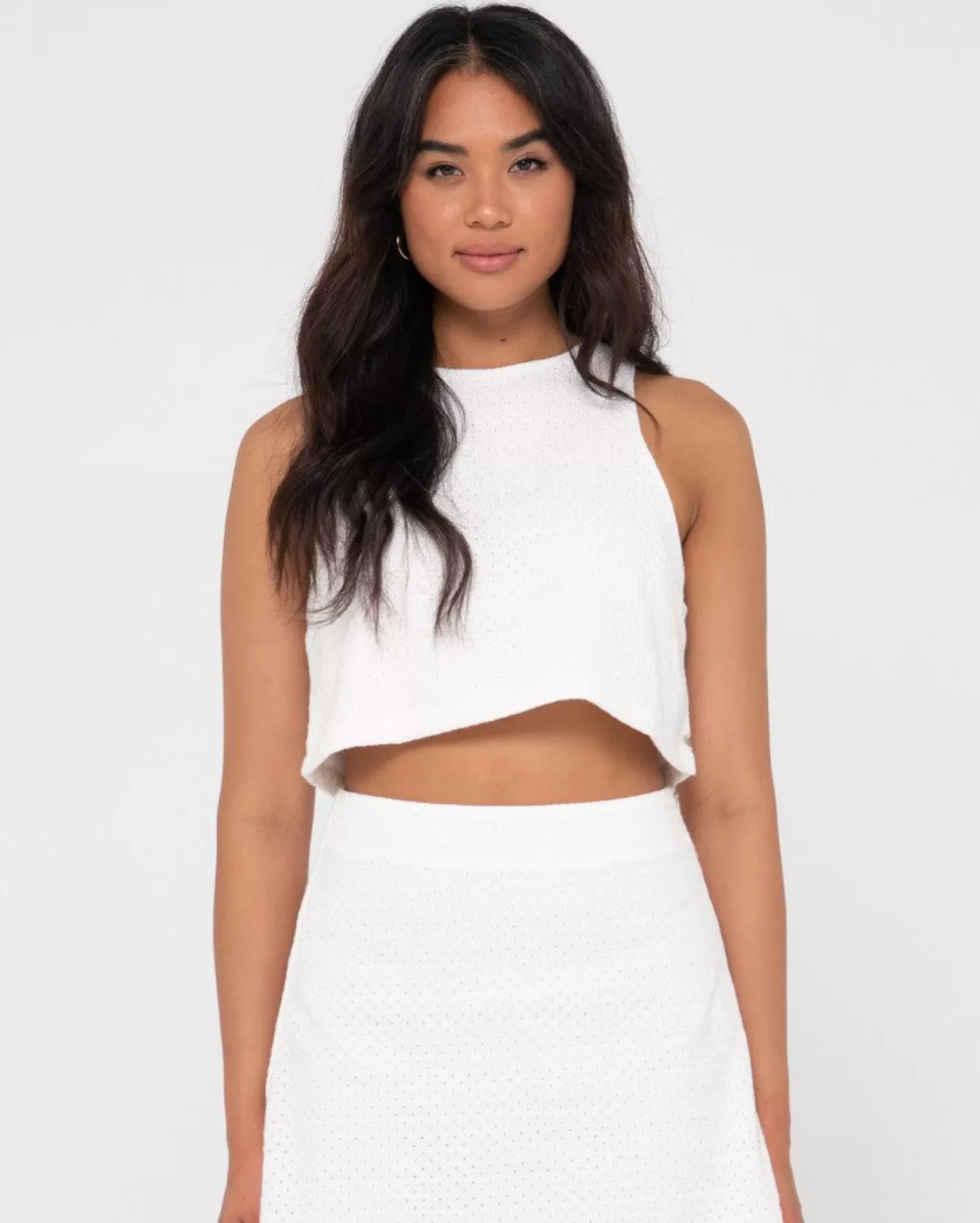Mujer Rusty Top Corto De Ajuste Relajado Petra