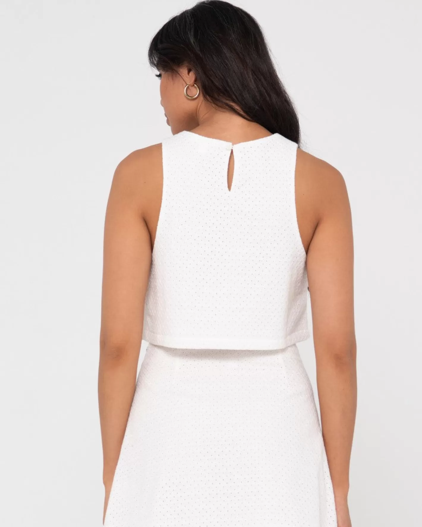 Mujer Rusty Top Corto De Ajuste Relajado Petra