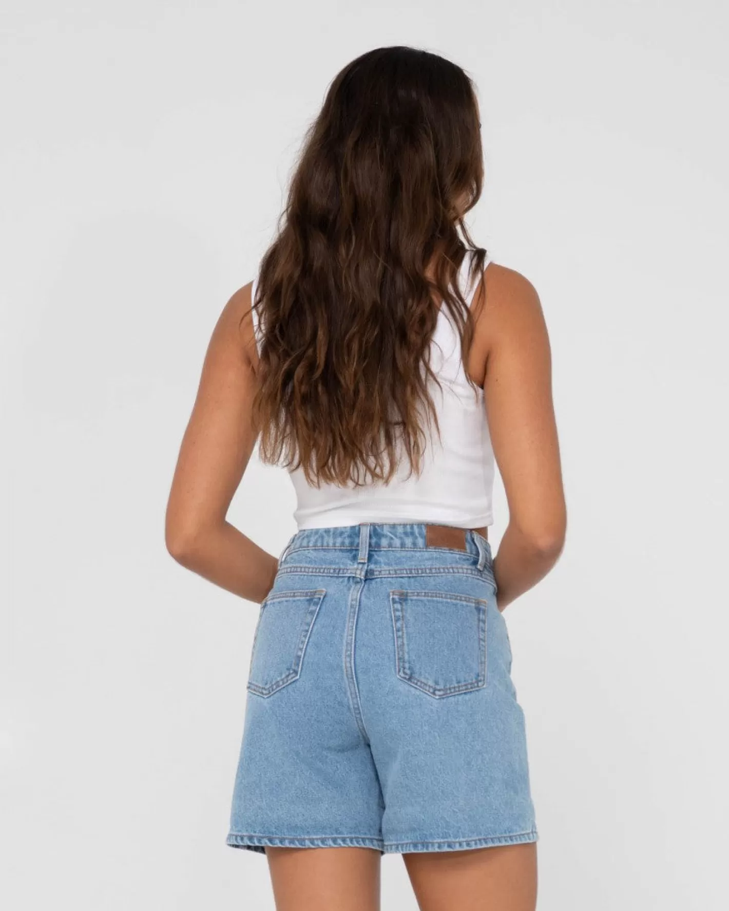 Mujer Rusty Top Corto Sin Mangas Para Bebe Con Grafico 1985
