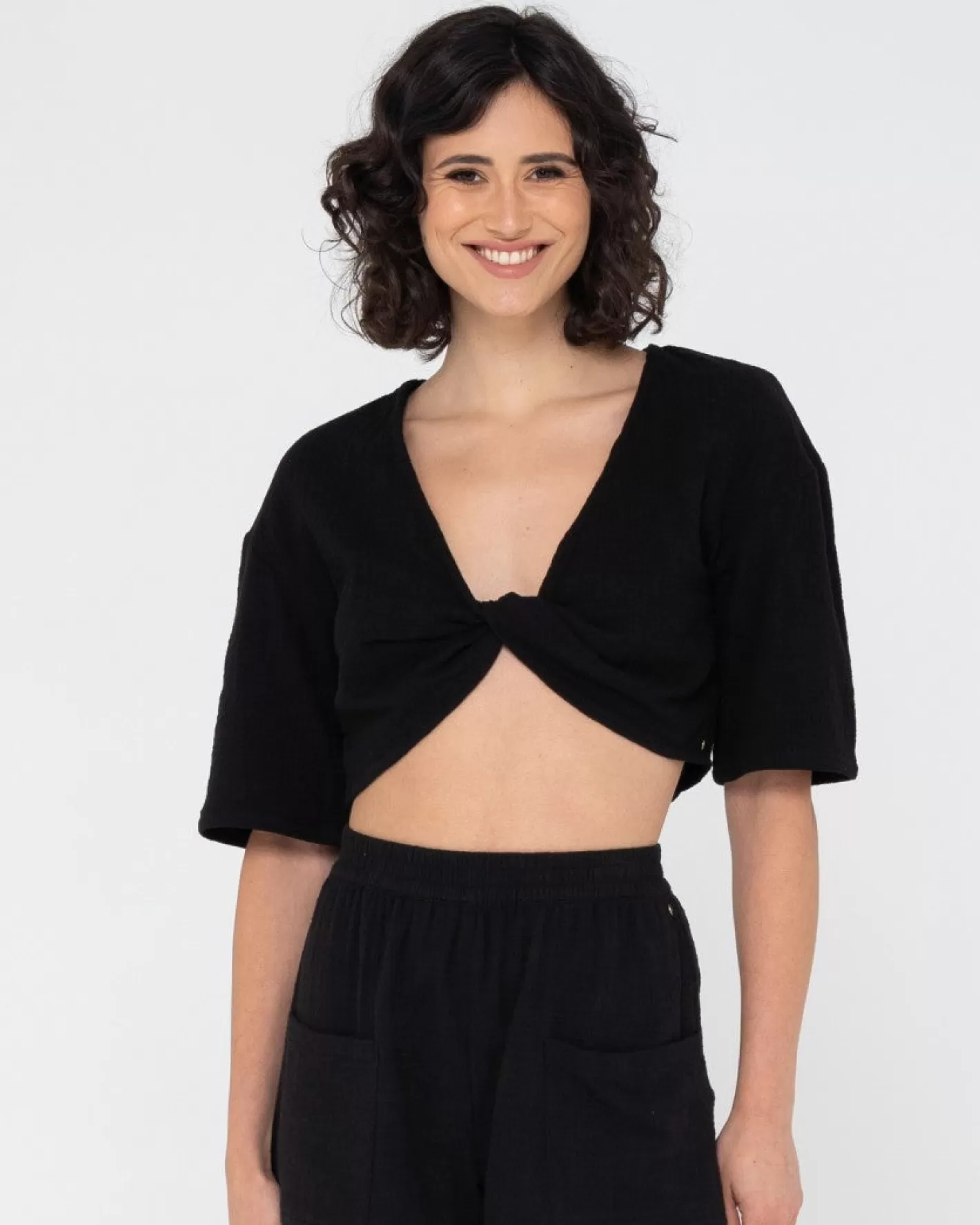 Mujer Rusty Top Reversible Retorcido En Algun Lugar
