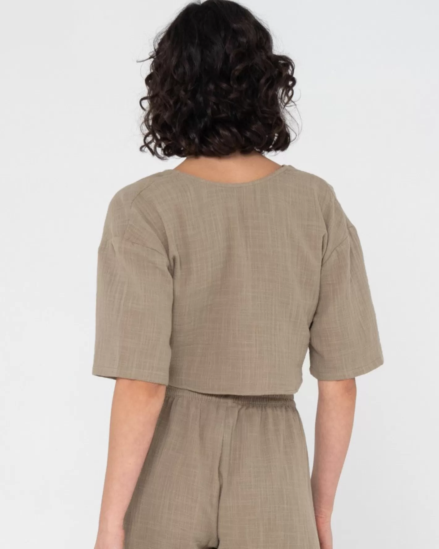 Mujer Rusty Top Reversible Retorcido En Algun Lugar