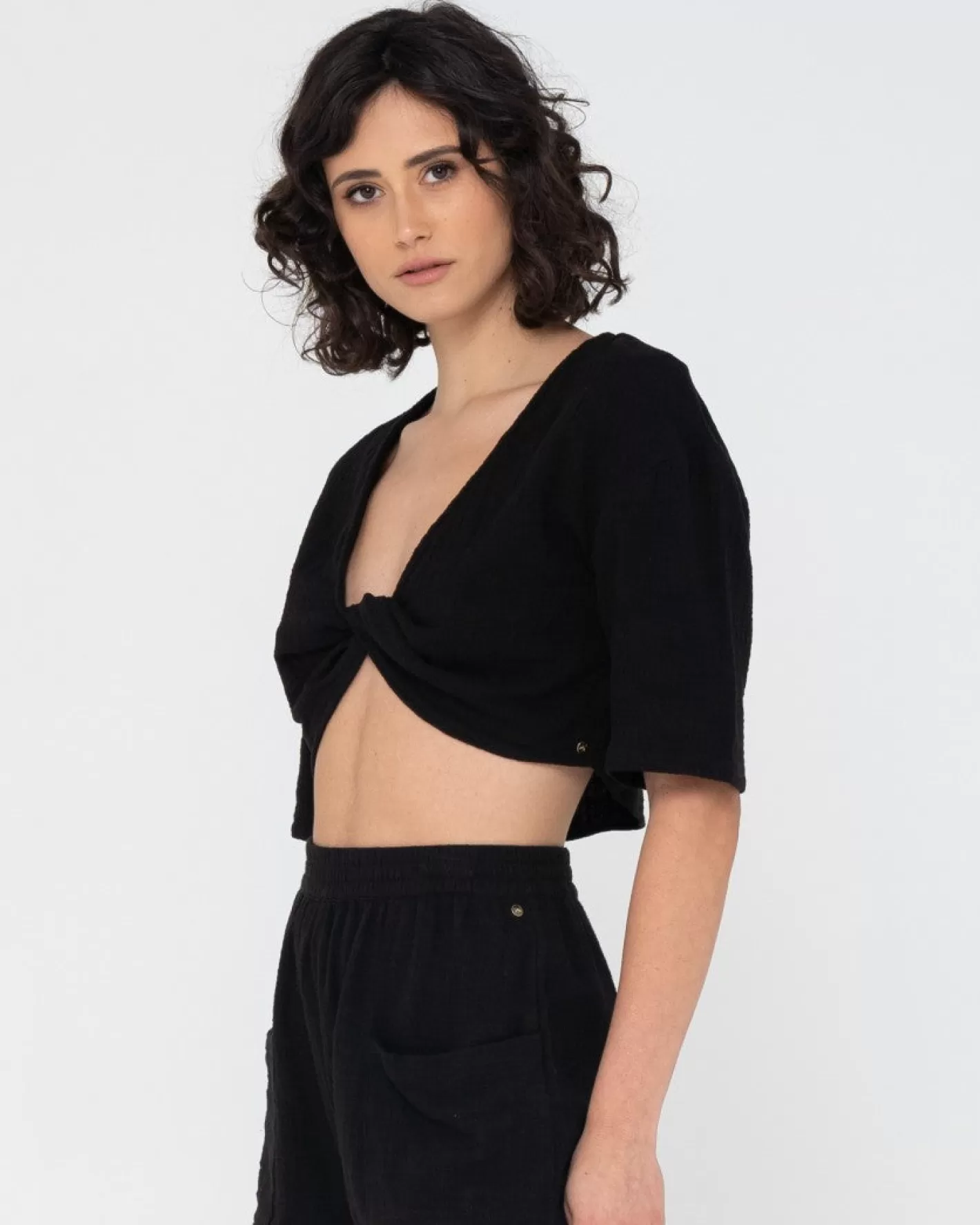 Mujer Rusty Top Reversible Retorcido En Algun Lugar