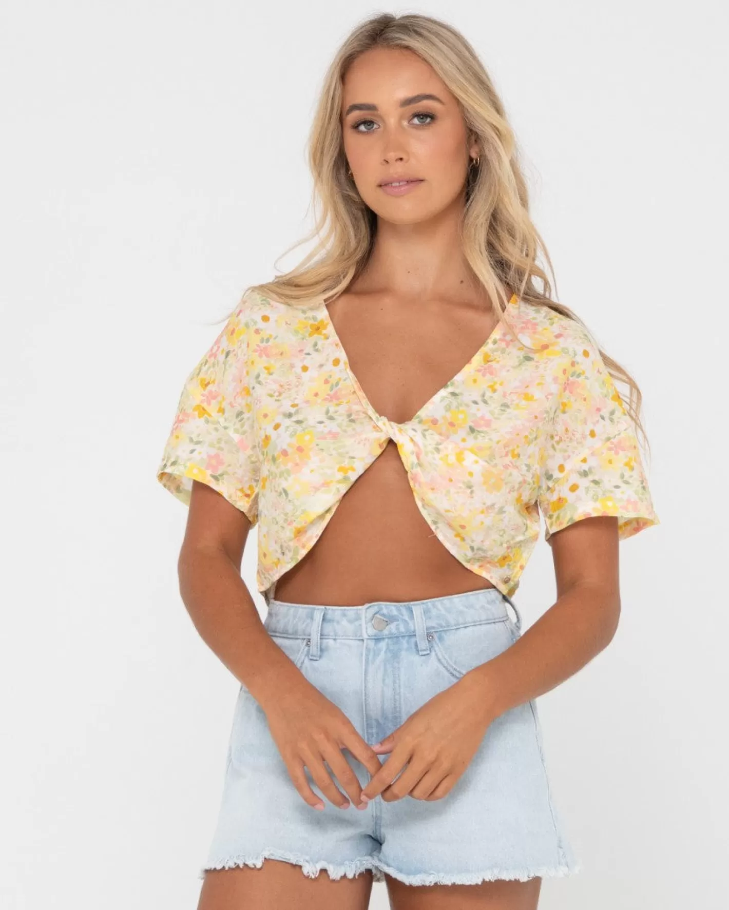 Mujer Rusty Top Reversible Retorcido Kara