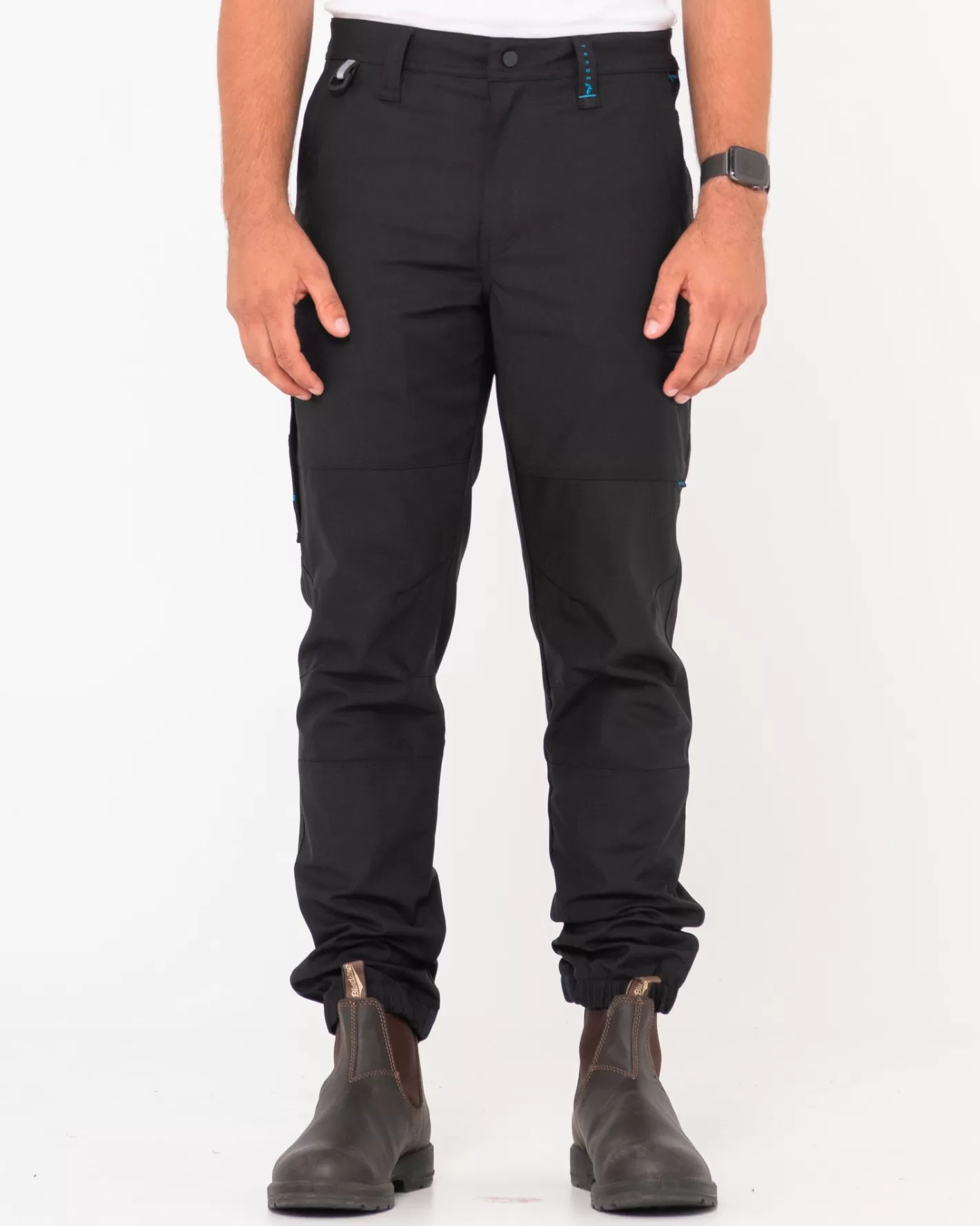 Rusty Tr246 Pantalon De Trabajo Elastico Con 9 Bolsillos Y Punos